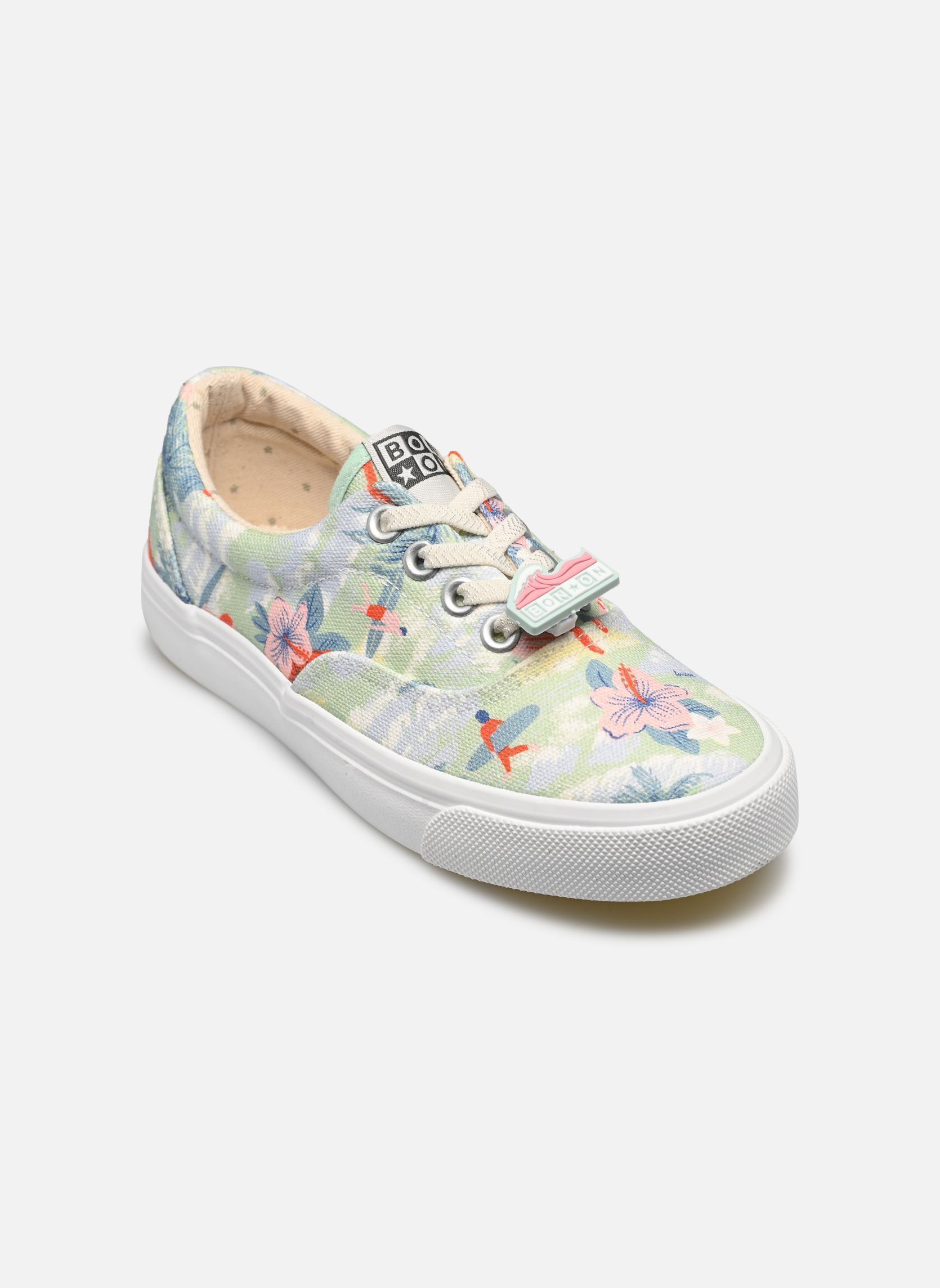 Baskets SKATE ELAST multicolore Bonton Baskets SKATE ELAST multicolore SANTACRUZ GREEN