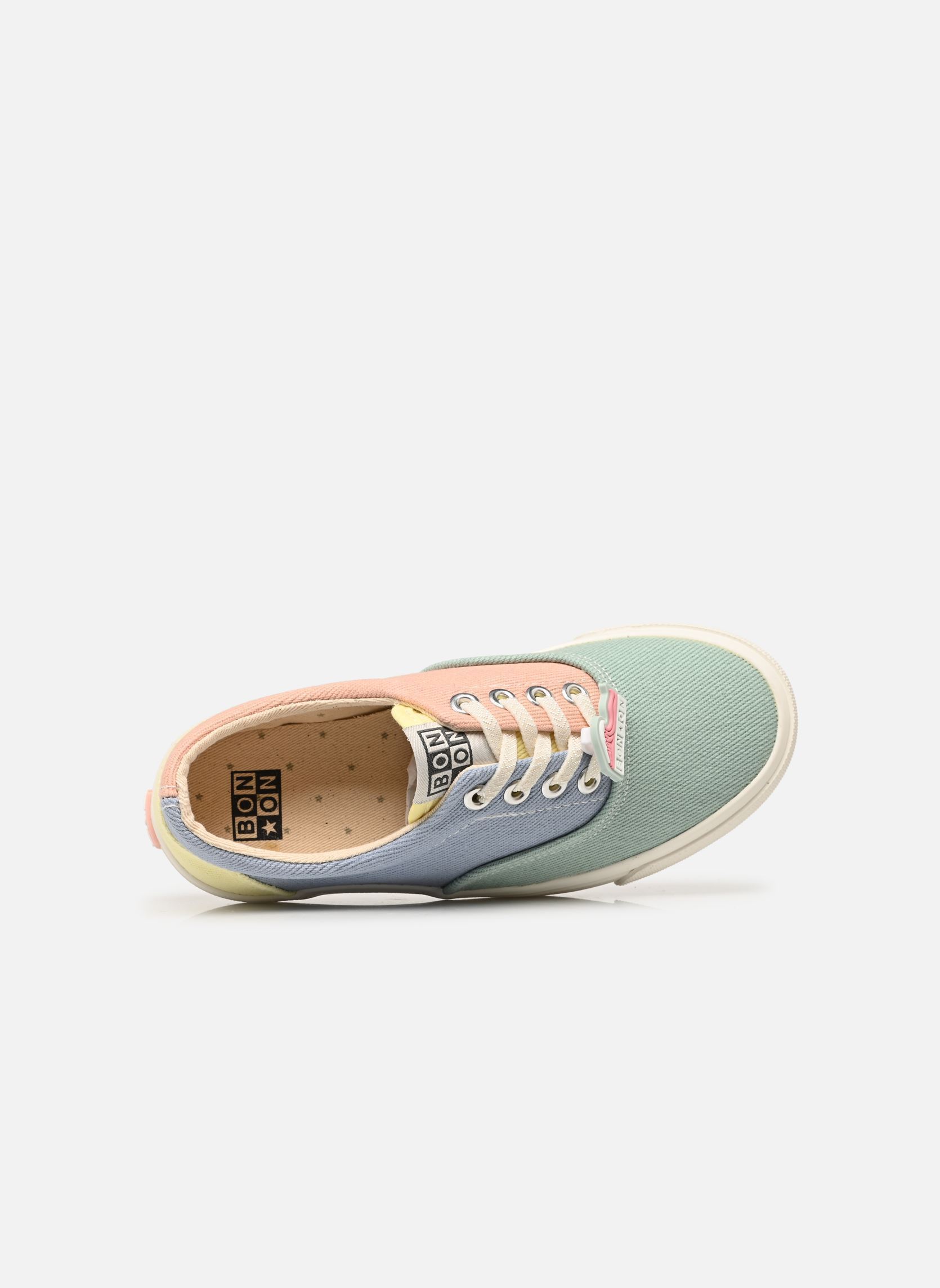 Sneakers SKATE ELAST meisjes meerkleurig Bonton Sneakers SKATE ELAST meisjes meerkleurig MULTICO PINK 2