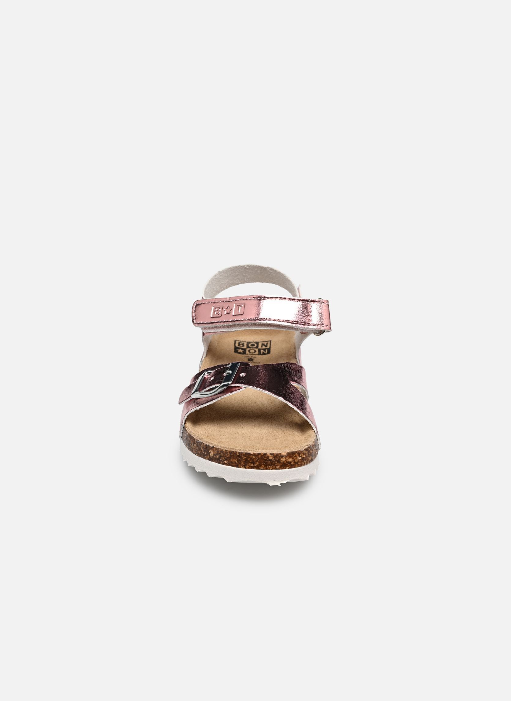 Sandales MEMO SWEET fille argent Bonton Sandales MEMO SWEET fille argent Blush