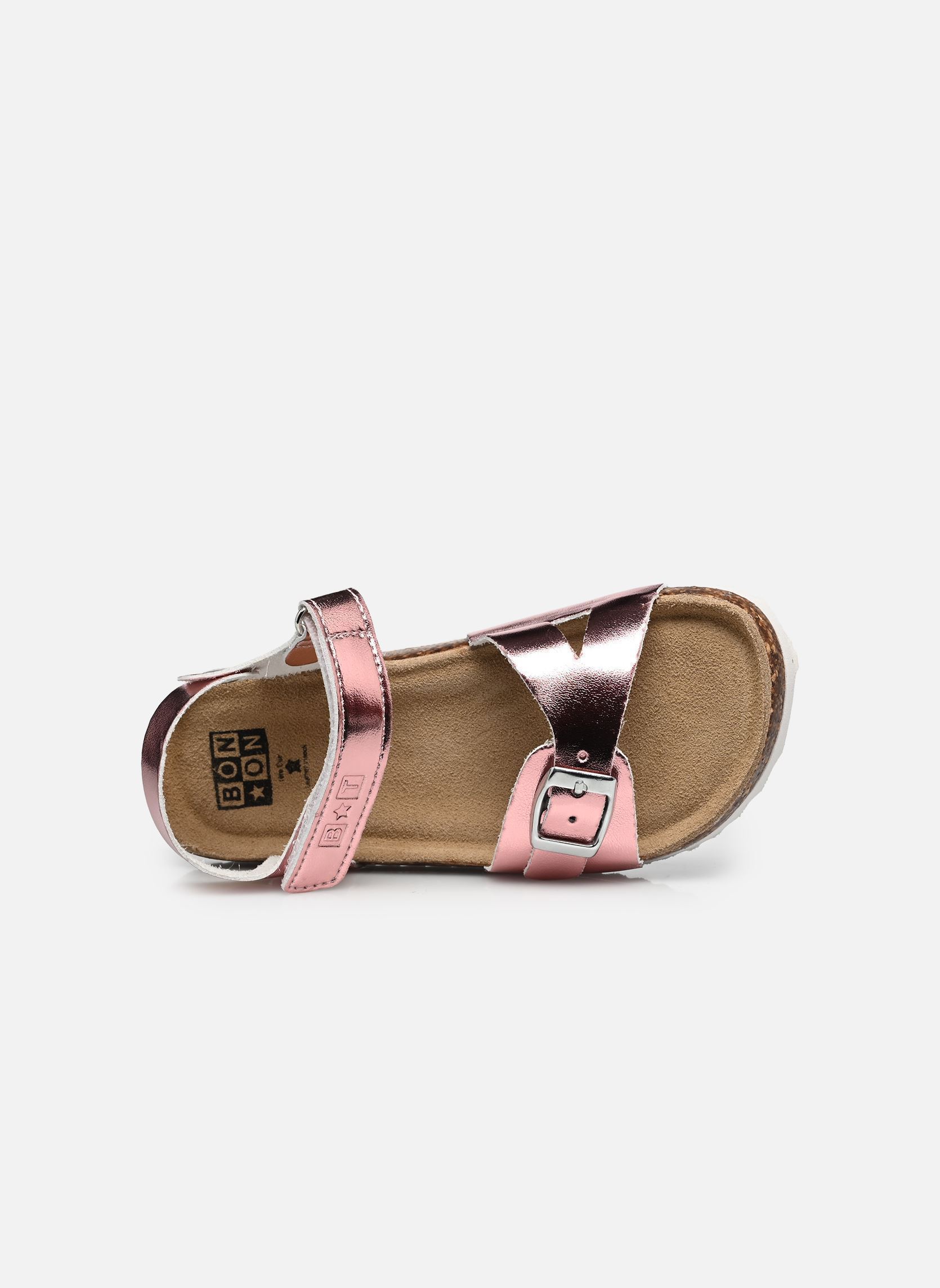 Sandales MEMO SWEET fille argent Bonton Sandales MEMO SWEET fille argent Blush