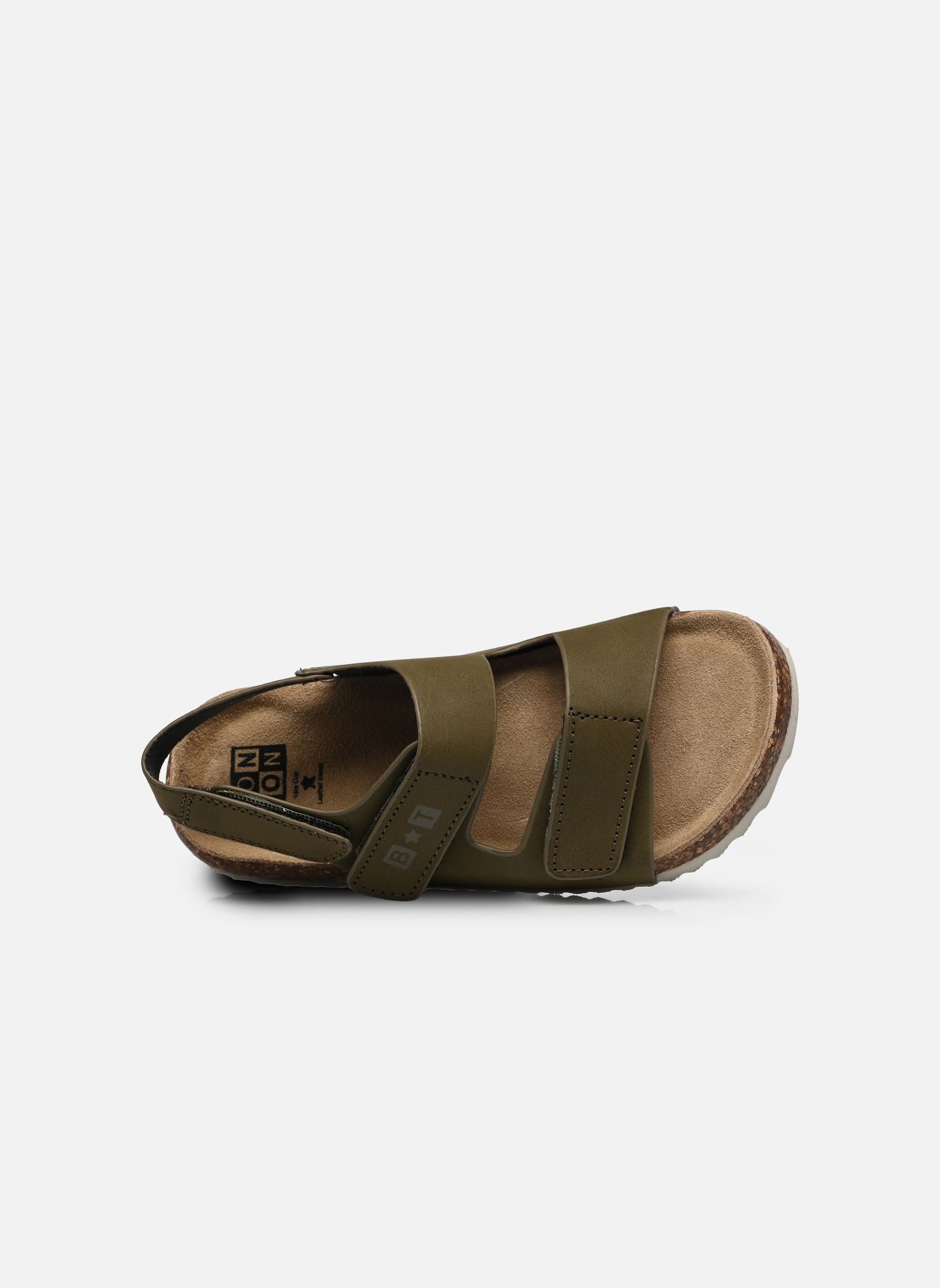 Sandales MEMO FAST garçon vert Bonton Sandales MEMO FAST garçon vert Kaki