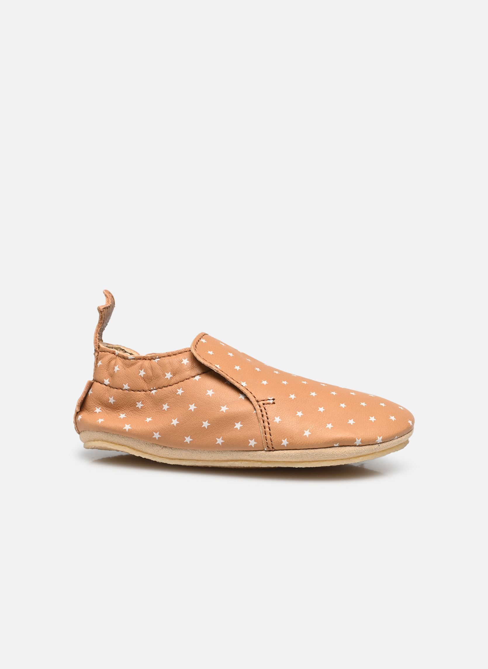 Chaussons DOUDOU STAR garçon marron Bonton Chaussons DOUDOU STAR garçon marron MINI STAR CAMEL-WHIT