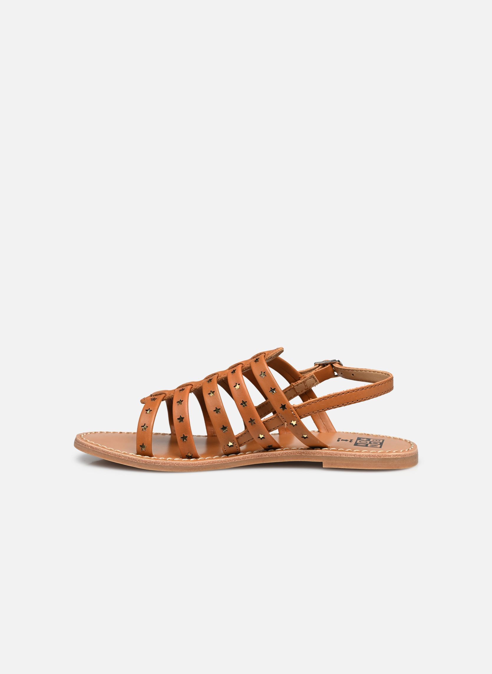 Sandales SANDY SPART fille marron Bonton Sandales SANDY SPART fille marron Cognac