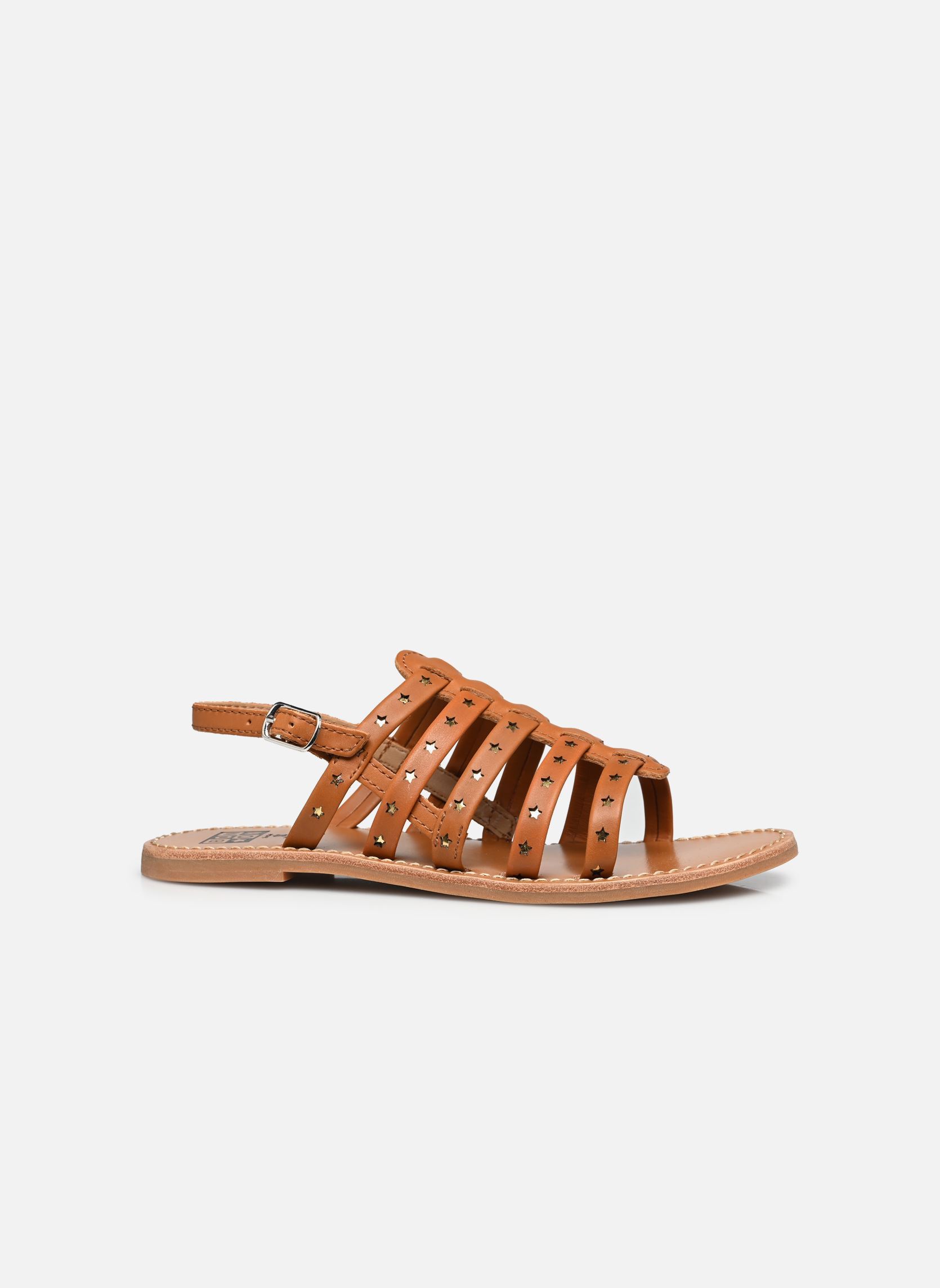 Sandales SANDY SPART fille marron Bonton Sandales SANDY SPART fille marron Cognac