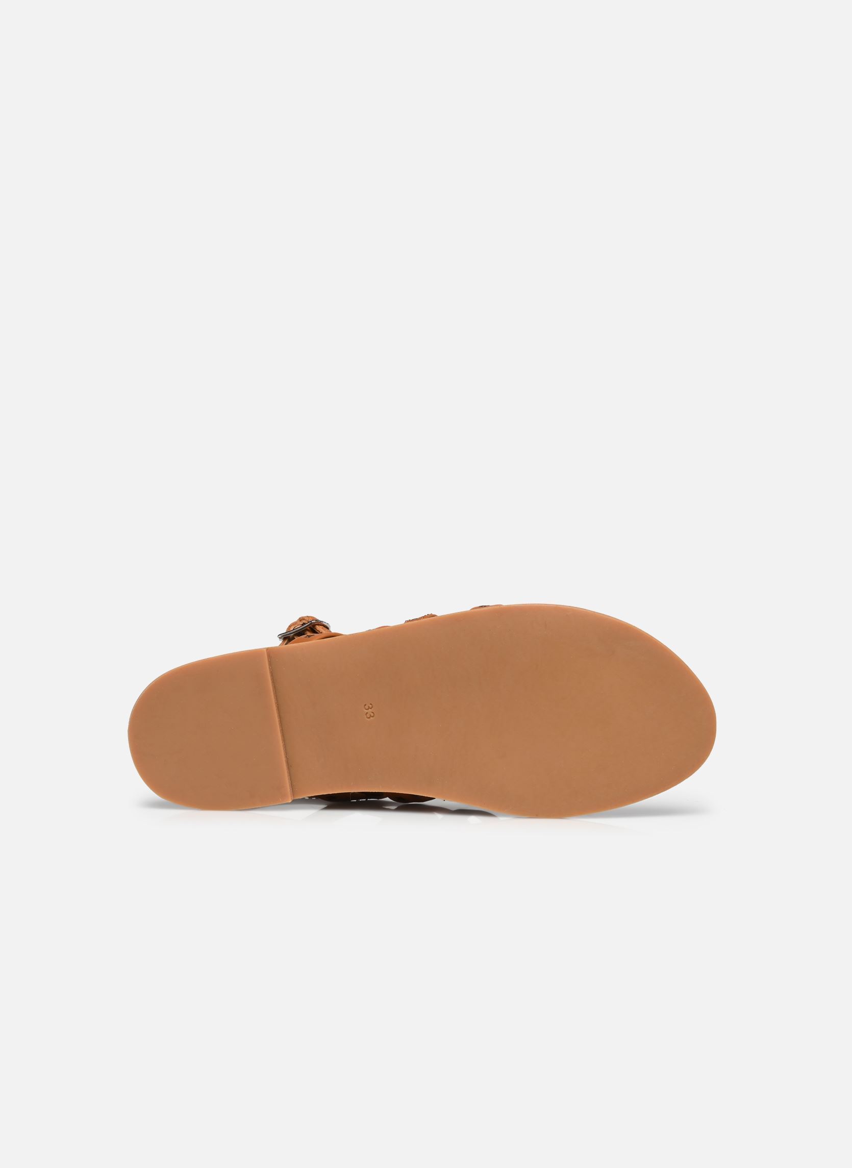 Sandales SANDY SPART fille marron Bonton Sandales SANDY SPART fille marron Cognac