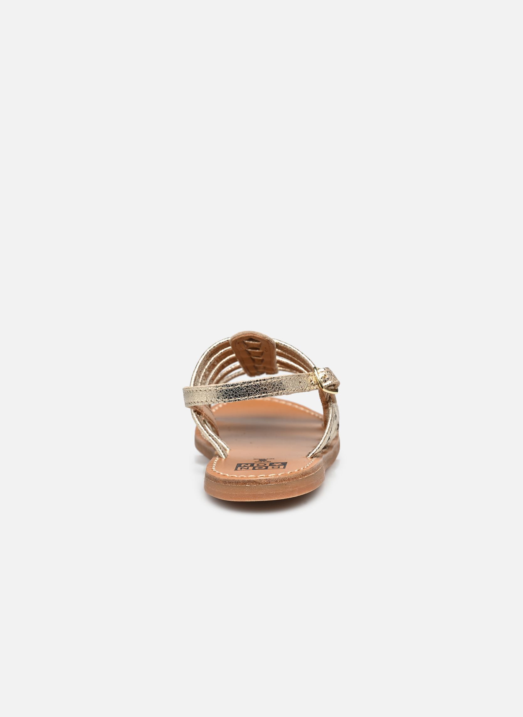 Sandales SANDY SPART fille or et bronze Bonton Sandales SANDY SPART fille or et bronze Platine