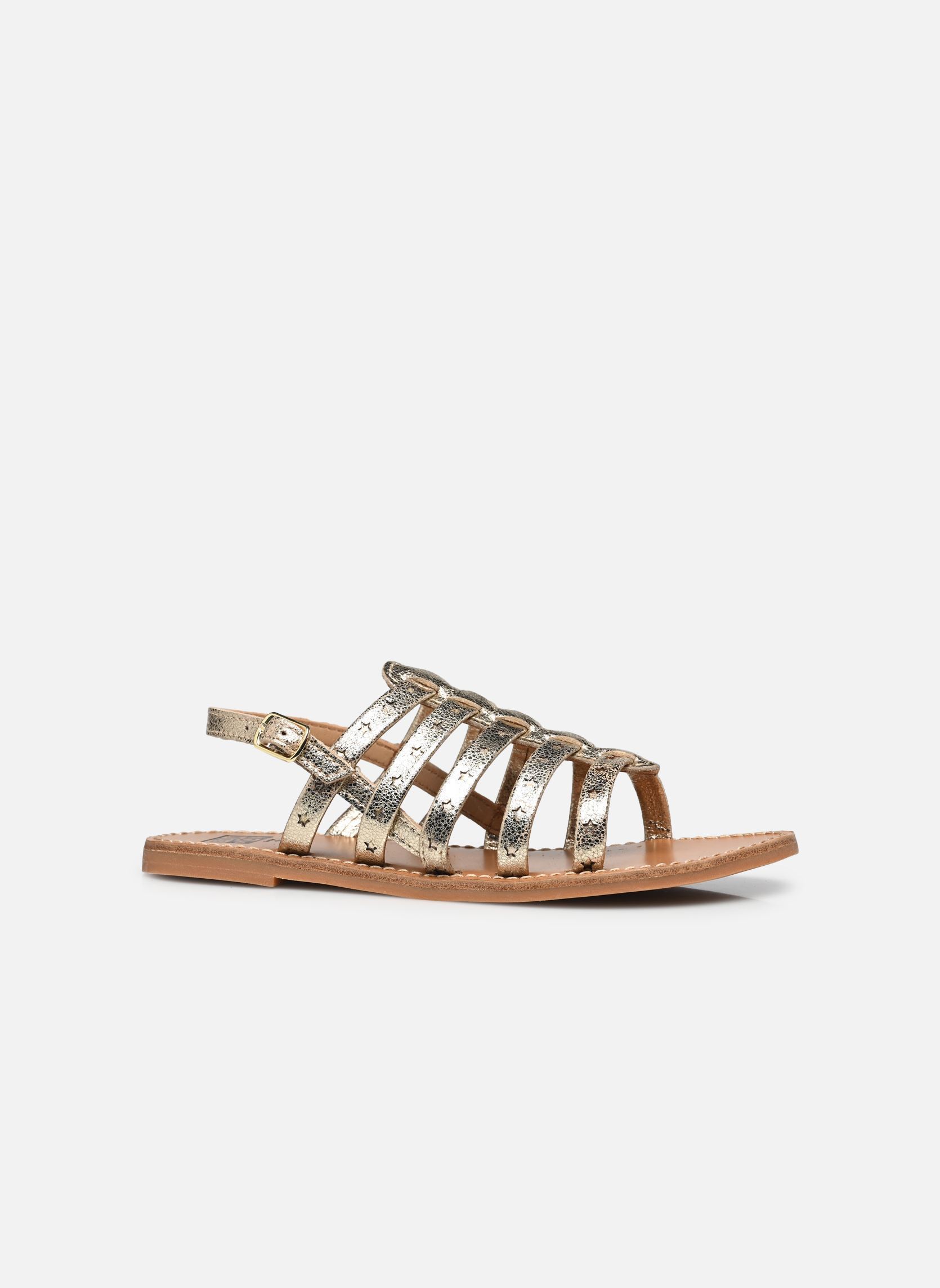 Sandales SANDY SPART fille or et bronze Bonton Sandales SANDY SPART fille or et bronze Platine
