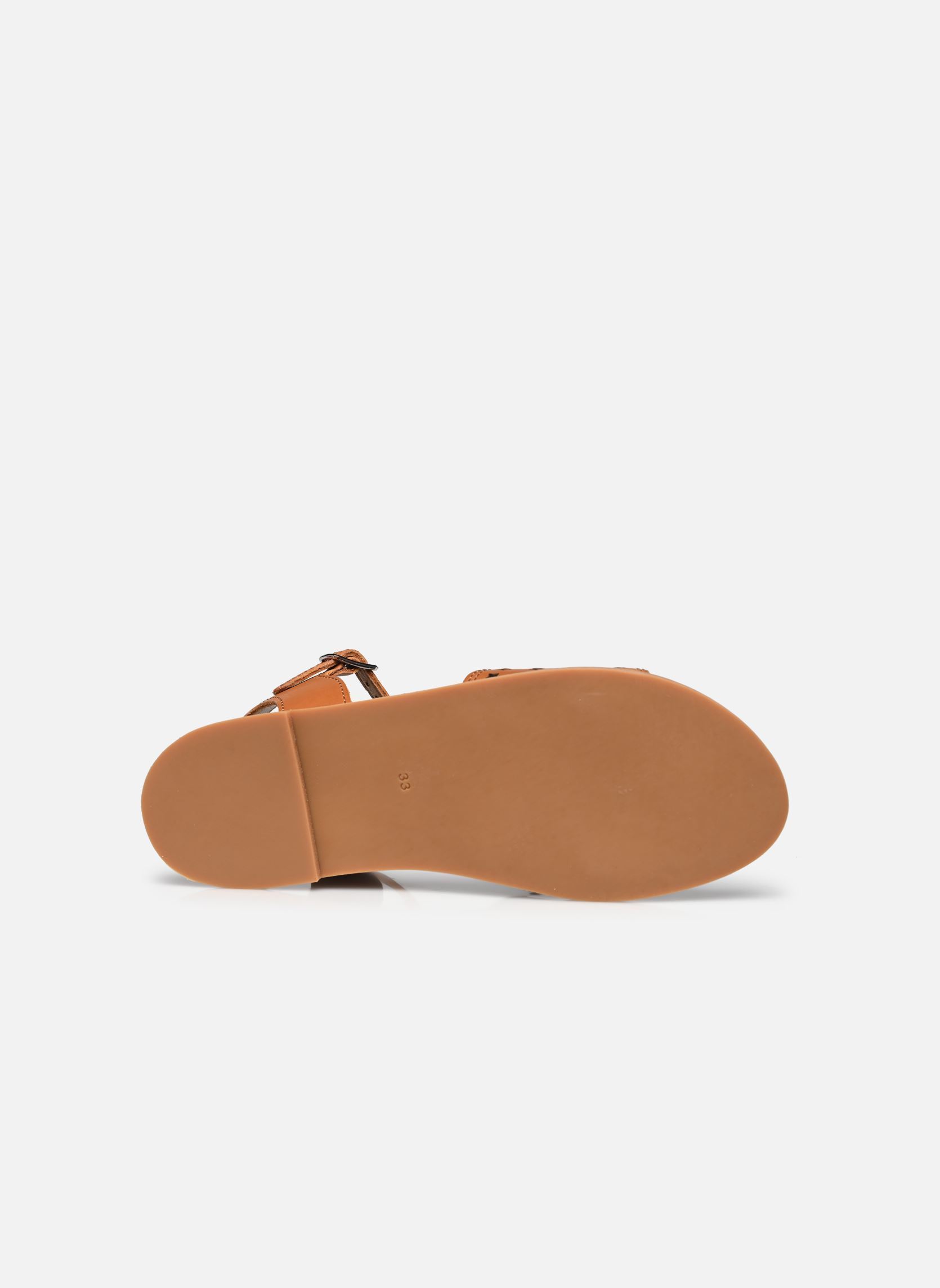 Sandalen SANDY PERFO mädchen braun Bonton Sandalen SANDY PERFO mädchen braun Cognac