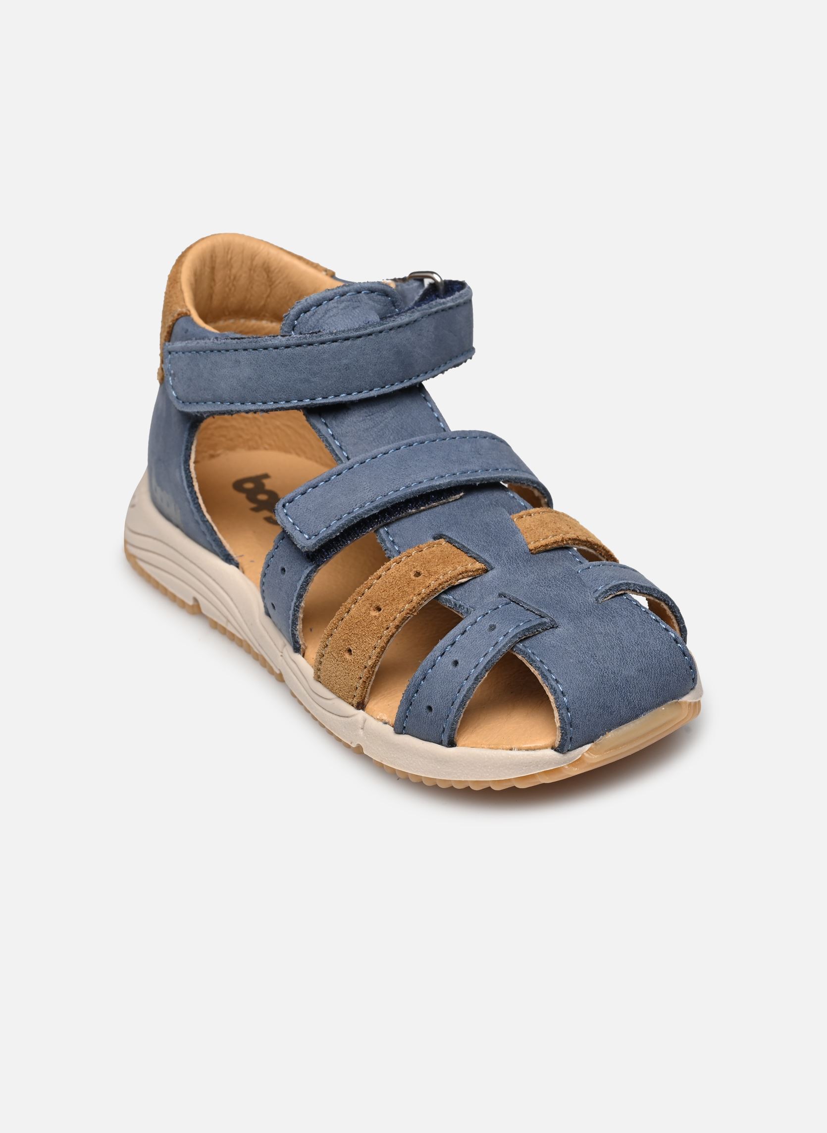 Sandales RAMILO garçon bleu Bopy Sandales RAMILO garçon bleu JEANS