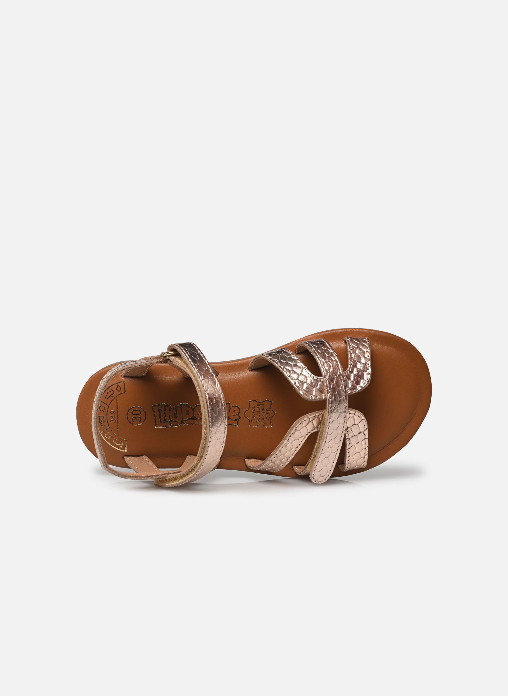 Sandalen FILIPPA LILYBELLULE meisjes goud en brons Bopy Sandalen FILIPPA LILYBELLULE meisjes goud en brons OR