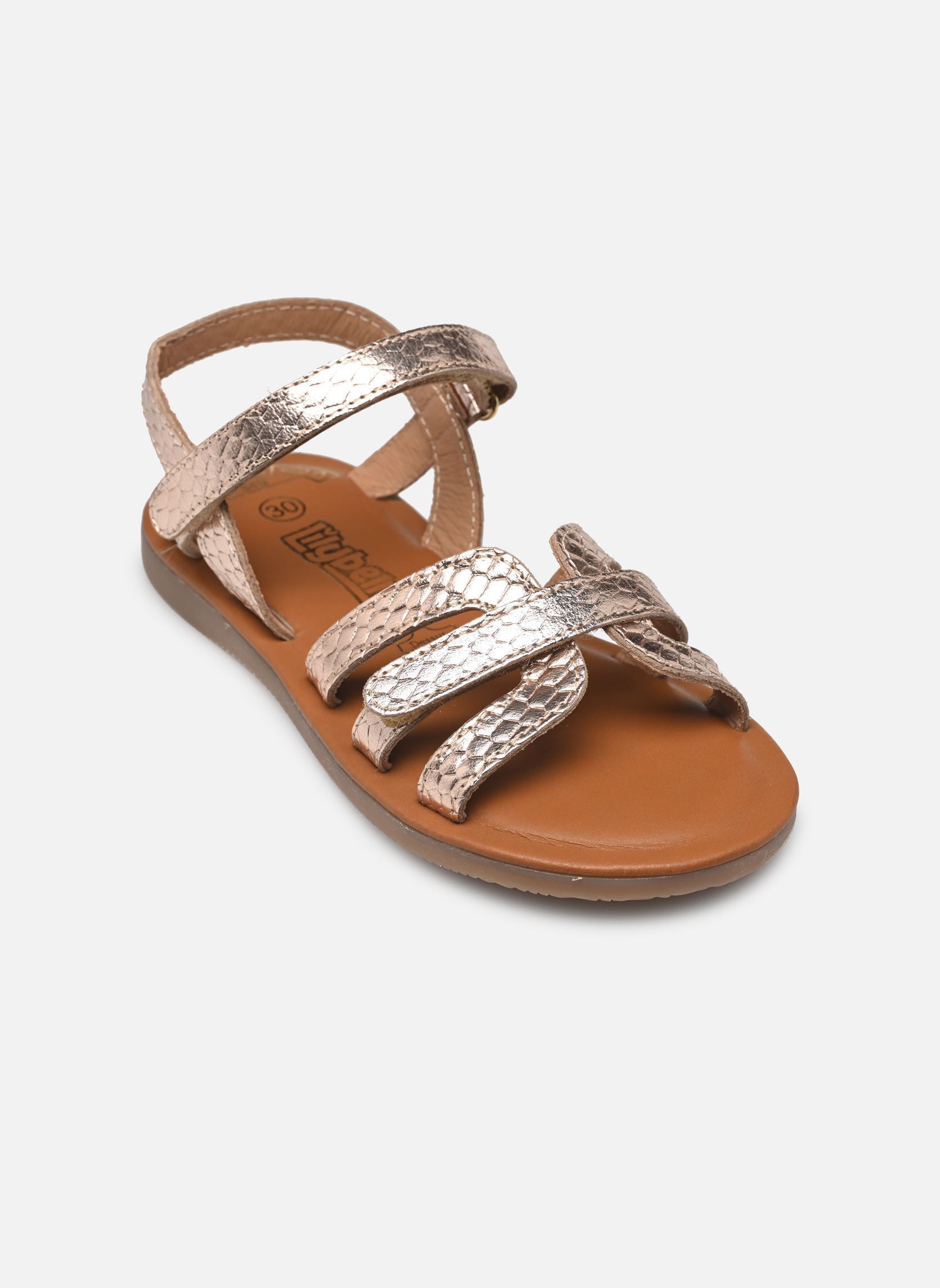 Sandalen FILIPPA LILYBELLULE meisjes goud en brons Bopy Sandalen FILIPPA LILYBELLULE meisjes goud en brons OR