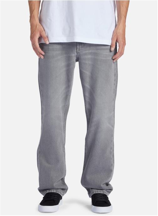 DC Shoes Jeans droit Worker homme gris