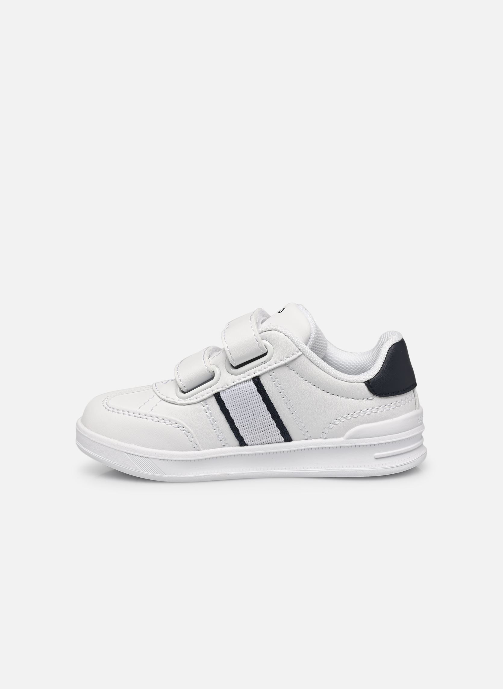 Sneakers basse HERITAGE COURT III T-TOE EZ bianco Polo Ralph Lauren Sneakers basse HERITAGE COURT III T-TOE EZ bianco T-WHITE / NAVY SMOOTH