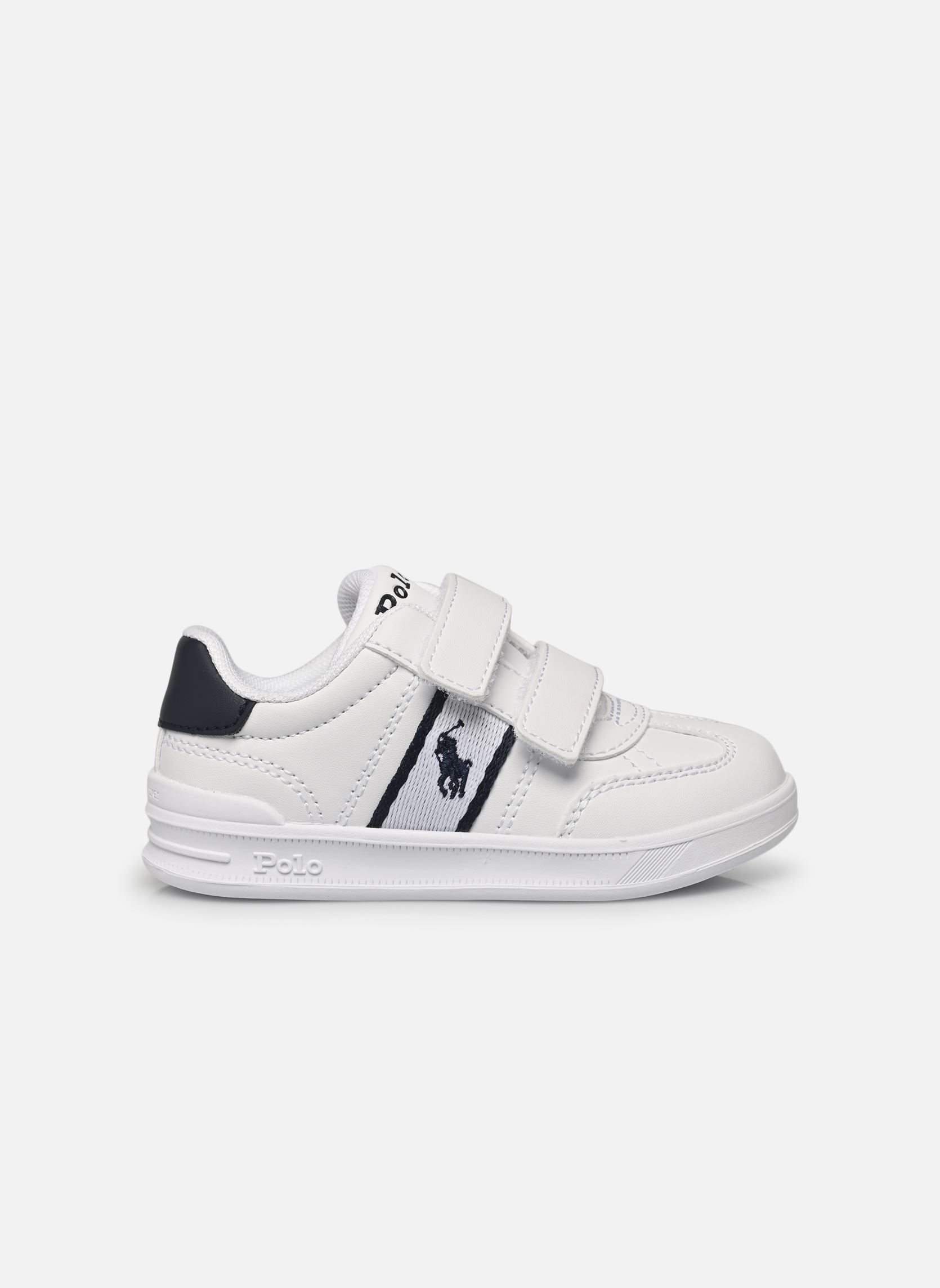 Sneakers basse HERITAGE COURT III T-TOE EZ bianco Polo Ralph Lauren Sneakers basse HERITAGE COURT III T-TOE EZ bianco T-WHITE / NAVY SMOOTH