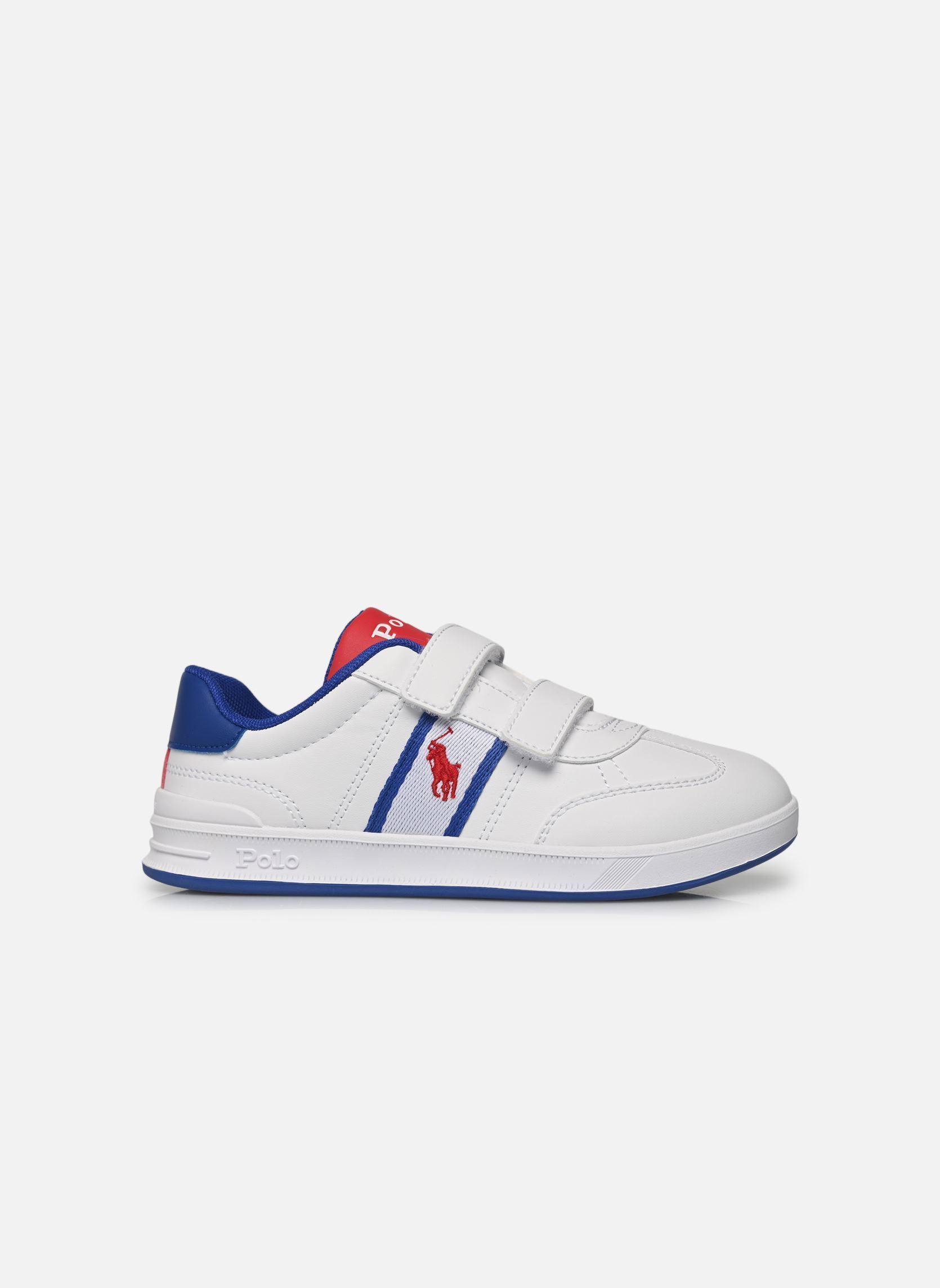 Baskets basses HERITAGE COURT III T-TOE EZ blanc Polo Ralph Lauren Baskets basses HERITAGE COURT III T-TOE EZ blanc C-WHITE / ROYAL / RL2000 SMOOT