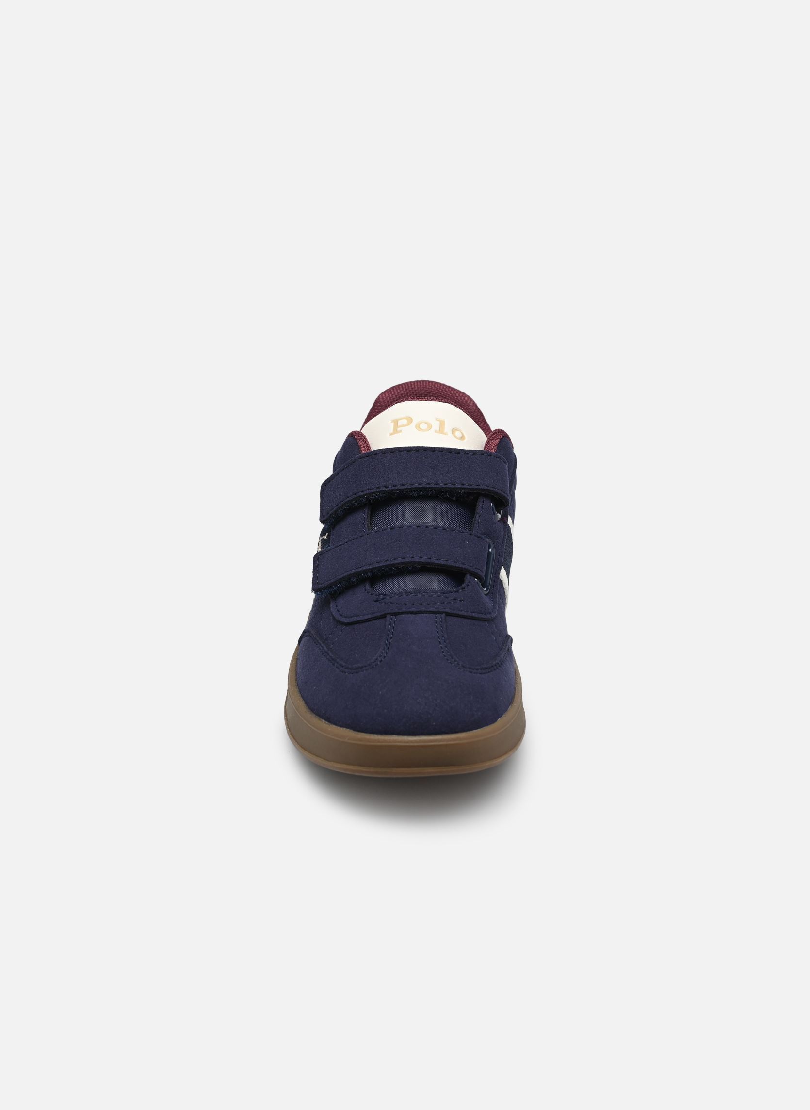 Baskets basses HERITAGE COURT III T-TOE EZ bleu Polo Ralph Lauren Baskets basses HERITAGE COURT III T-TOE EZ bleu NAVY SUPER SUEDED/CREAM W/ GOL