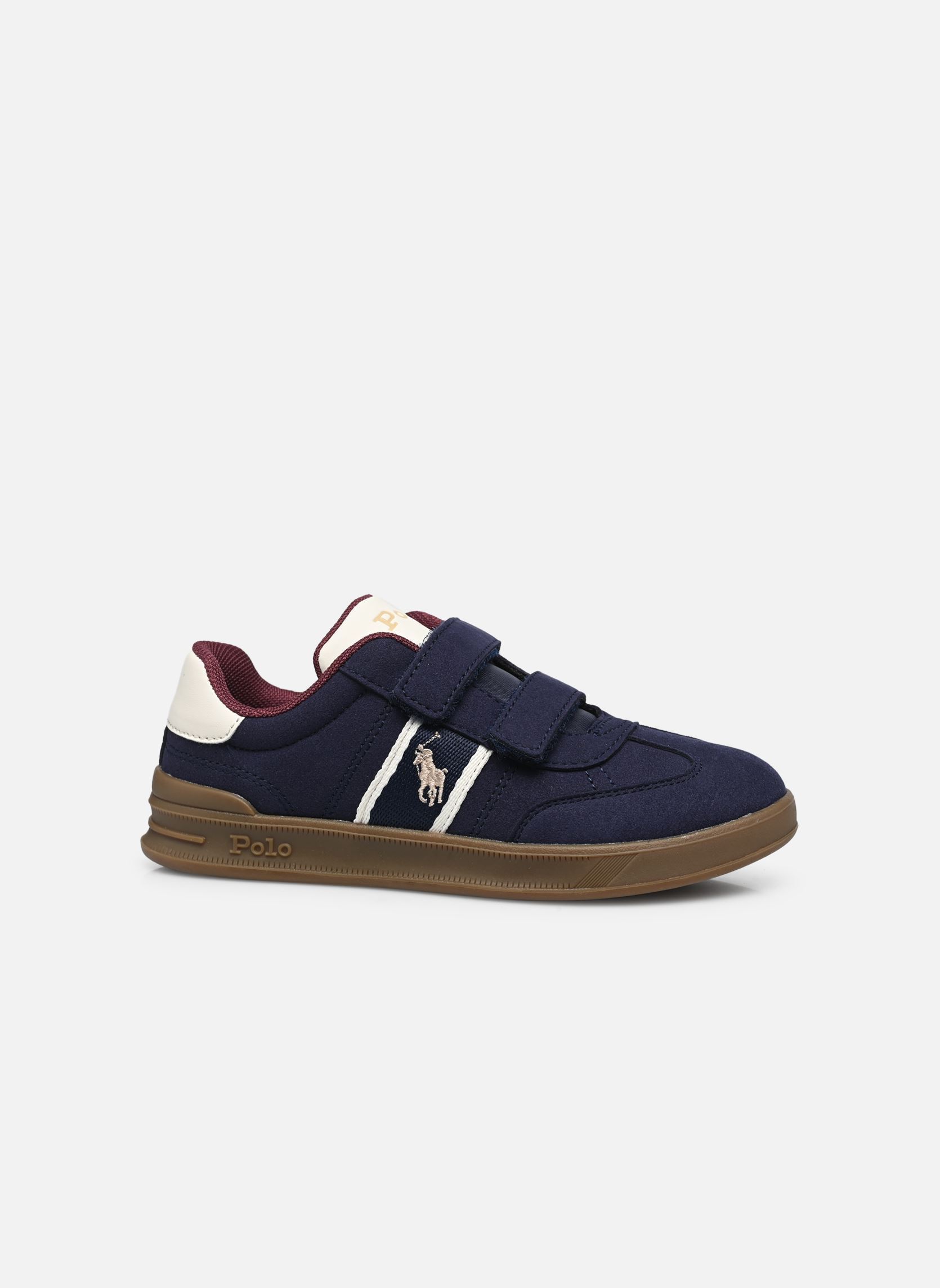 Baskets basses HERITAGE COURT III T-TOE EZ bleu Polo Ralph Lauren Baskets basses HERITAGE COURT III T-TOE EZ bleu NAVY SUPER SUEDED/CREAM W/ GOL