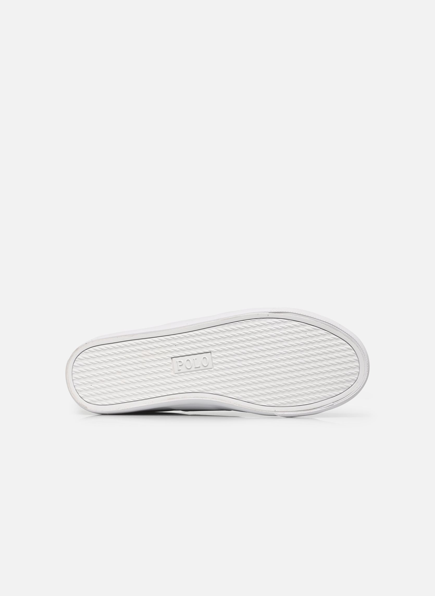 Lage sneakers RYLEY meisjes wit Polo Ralph Lauren Lage sneakers RYLEY meisjes wit WHITE SMOOTH / SILVER GLITTER