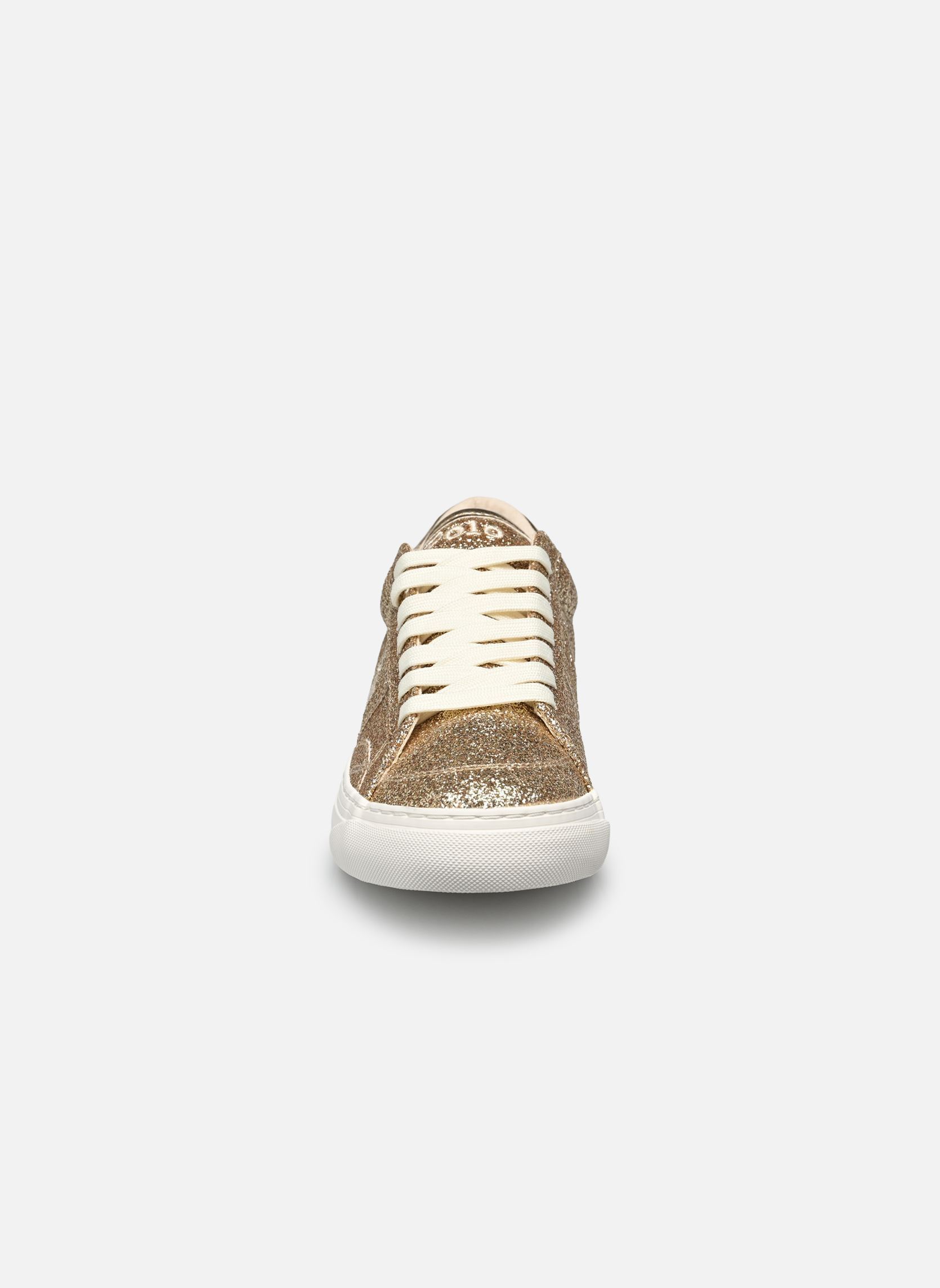 Baskets basses RYLEY fille or et bronze Polo Ralph Lauren Baskets basses RYLEY fille or et bronze GOLD GLITTER/METALLIC GOLD W/