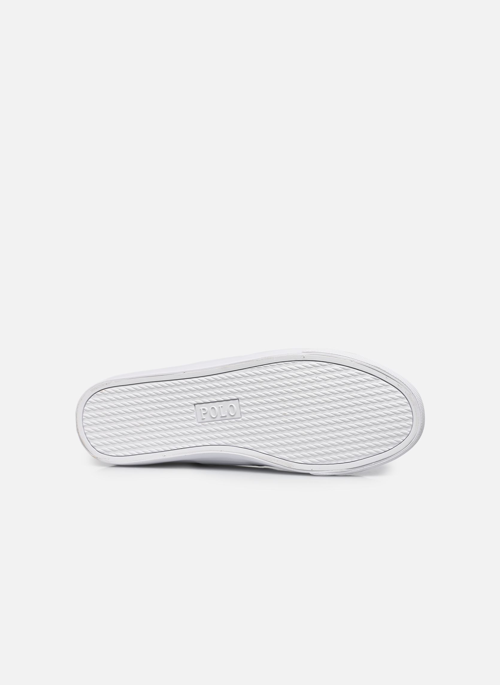 Baskets basses RYLEY garçon blanc Polo Ralph Lauren Baskets basses RYLEY garçon blanc WHITE TUMBLED/ROYAL TUMBLED/RE
