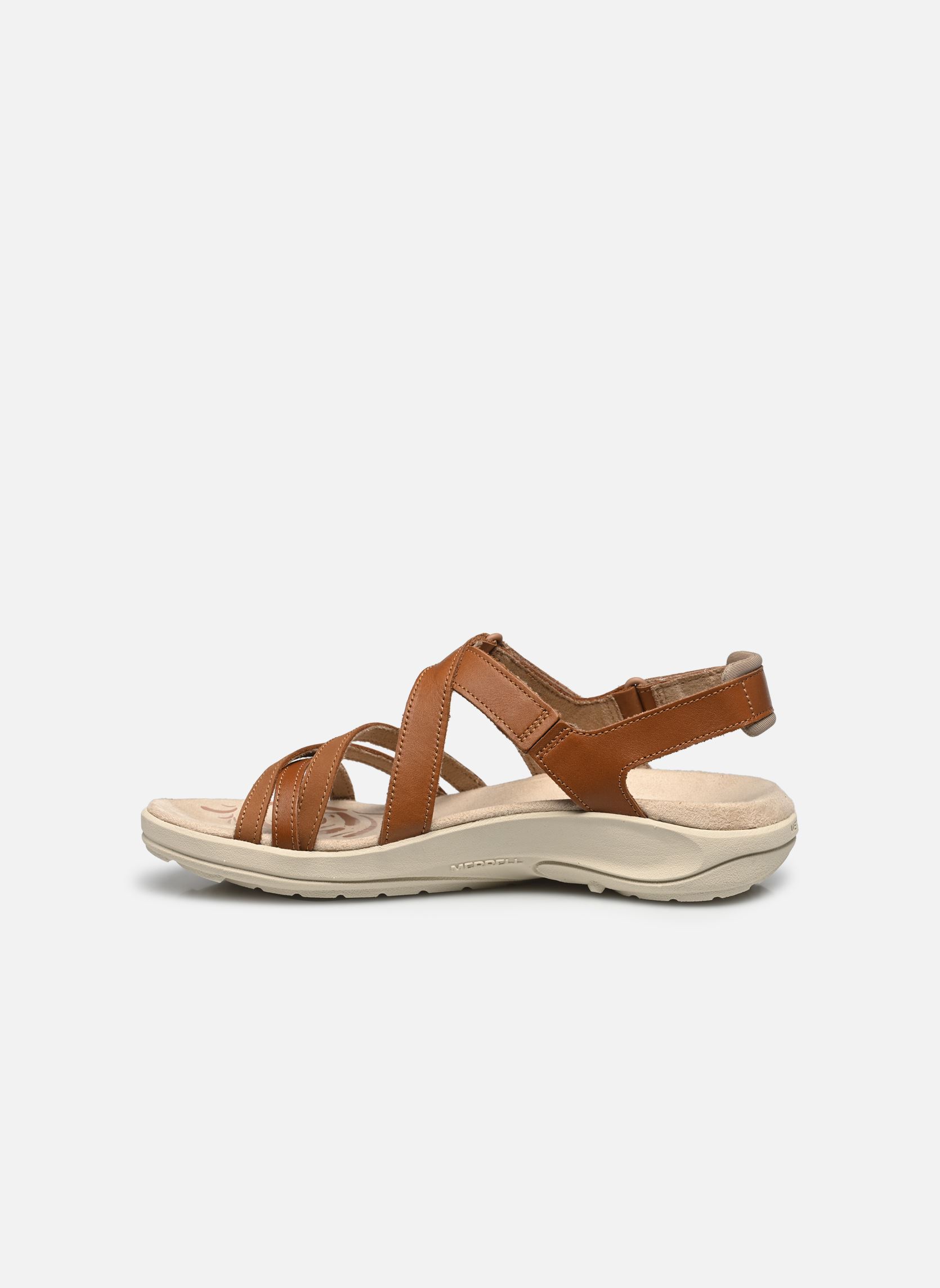 Sandales plates HARBOR BACKSTRAP femme beige Merrell Sandales plates HARBOR BACKSTRAP femme beige Hazel
