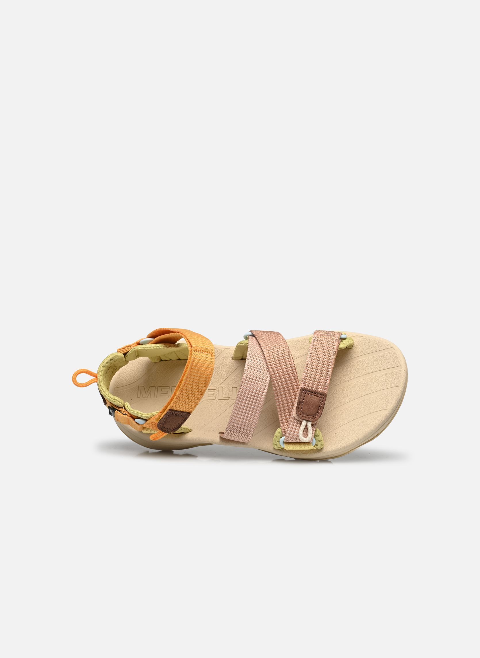 Platte sandalen SPEED FUSION SPORT RMX W dames beige Merrell Platte sandalen SPEED FUSION SPORT RMX W dames beige TANGELO/ROSE