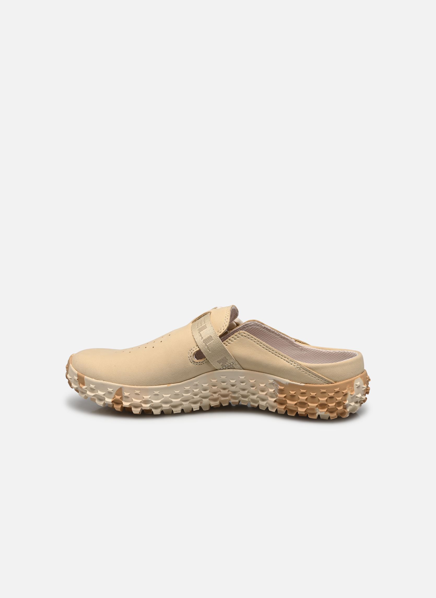 Muilen en klompen WRAPT SLIDE NUBUCK dames wit Merrell Muilen en klompen WRAPT SLIDE NUBUCK dames wit NUBUCK/POPLAR