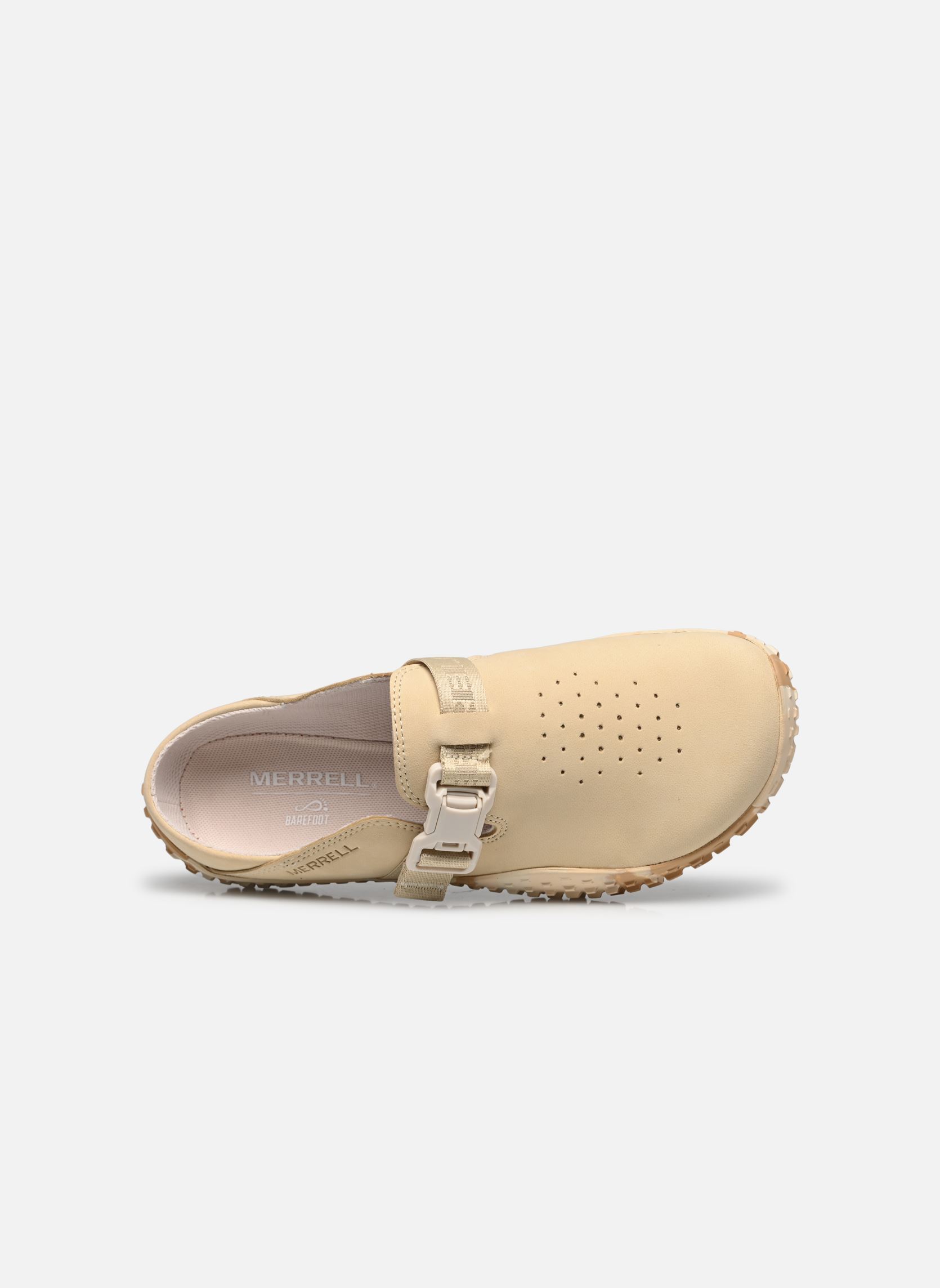 Muilen en klompen WRAPT SLIDE NUBUCK dames wit Merrell Muilen en klompen WRAPT SLIDE NUBUCK dames wit NUBUCK/POPLAR