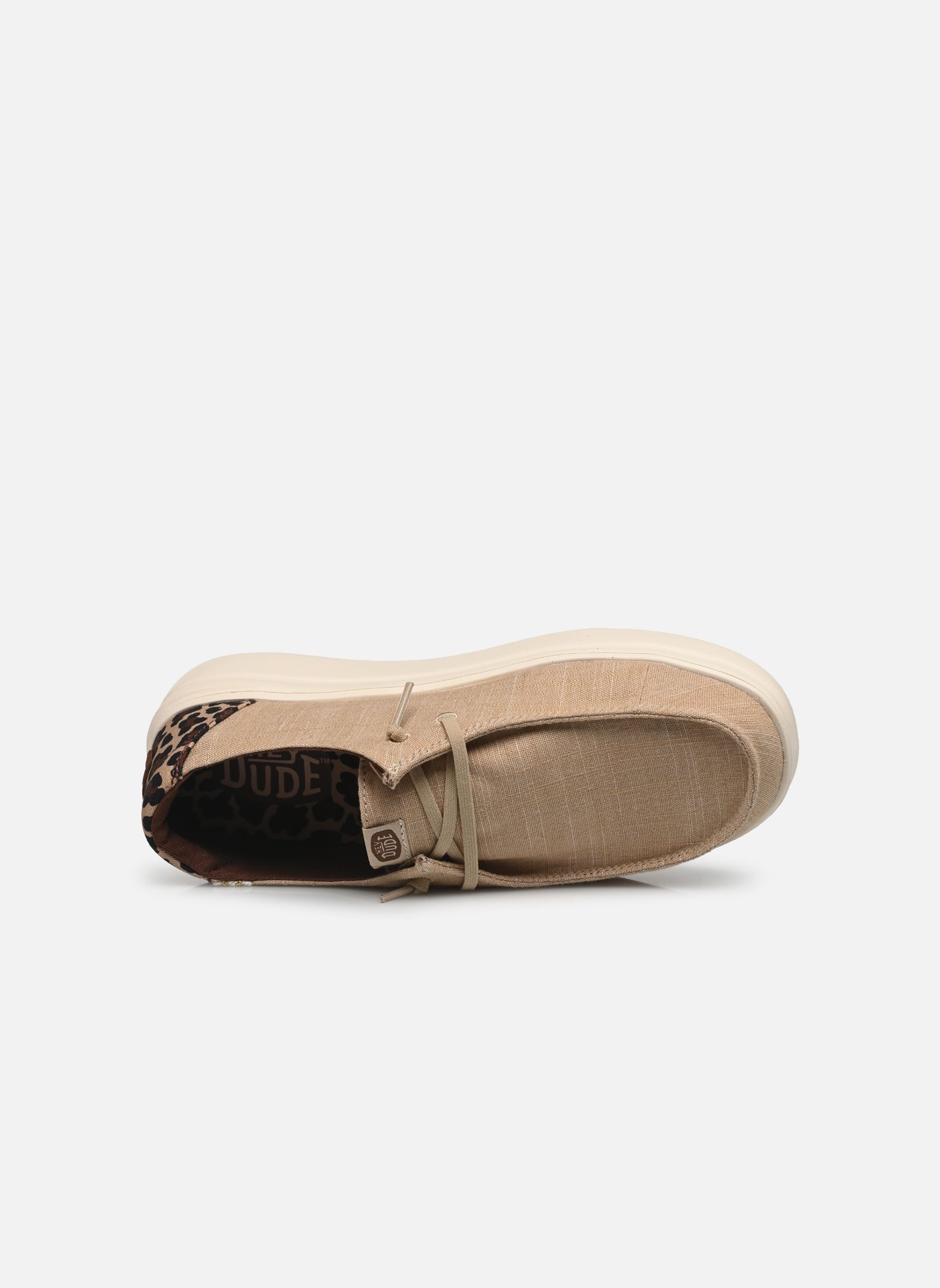 Baskets Wendy Rise Animal femme beige HEYDUDE Baskets Wendy Rise Animal femme beige TAN/MULTI