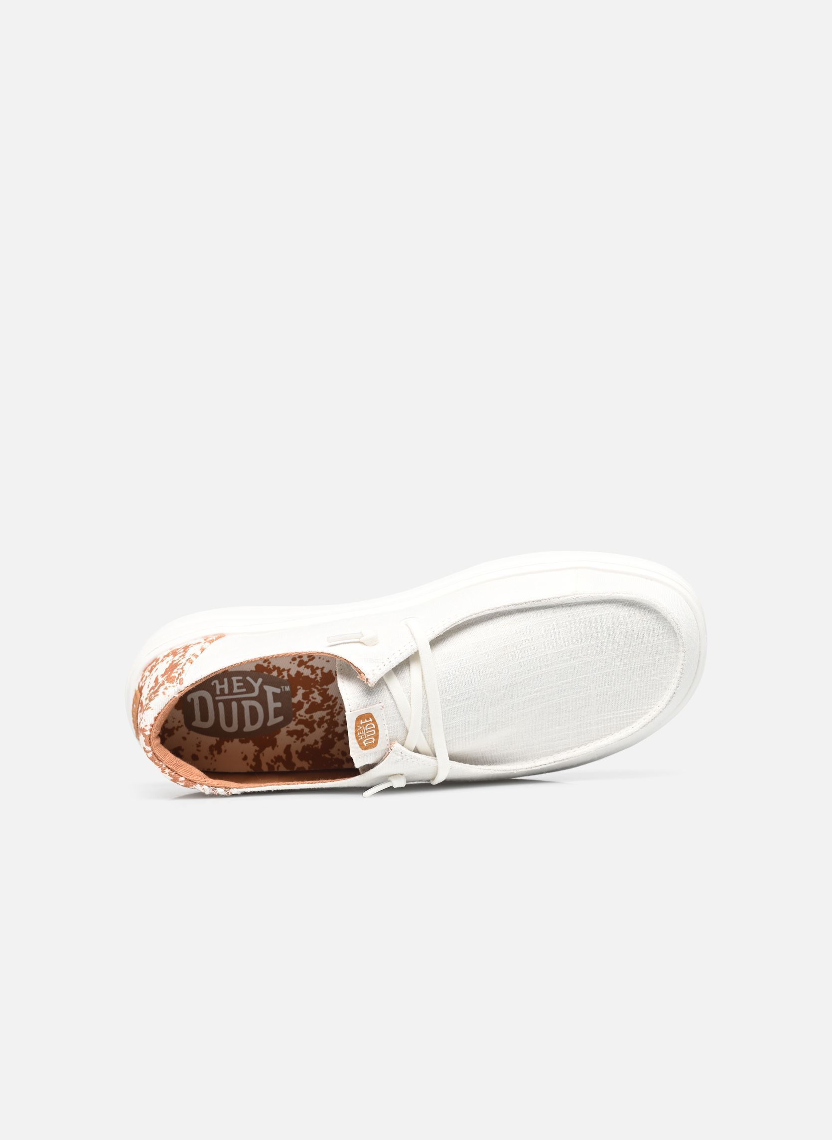 Sneakers Wendy Rise Animal donna bianco HEYDUDE Sneakers Wendy Rise Animal donna bianco WHITE/MULTI