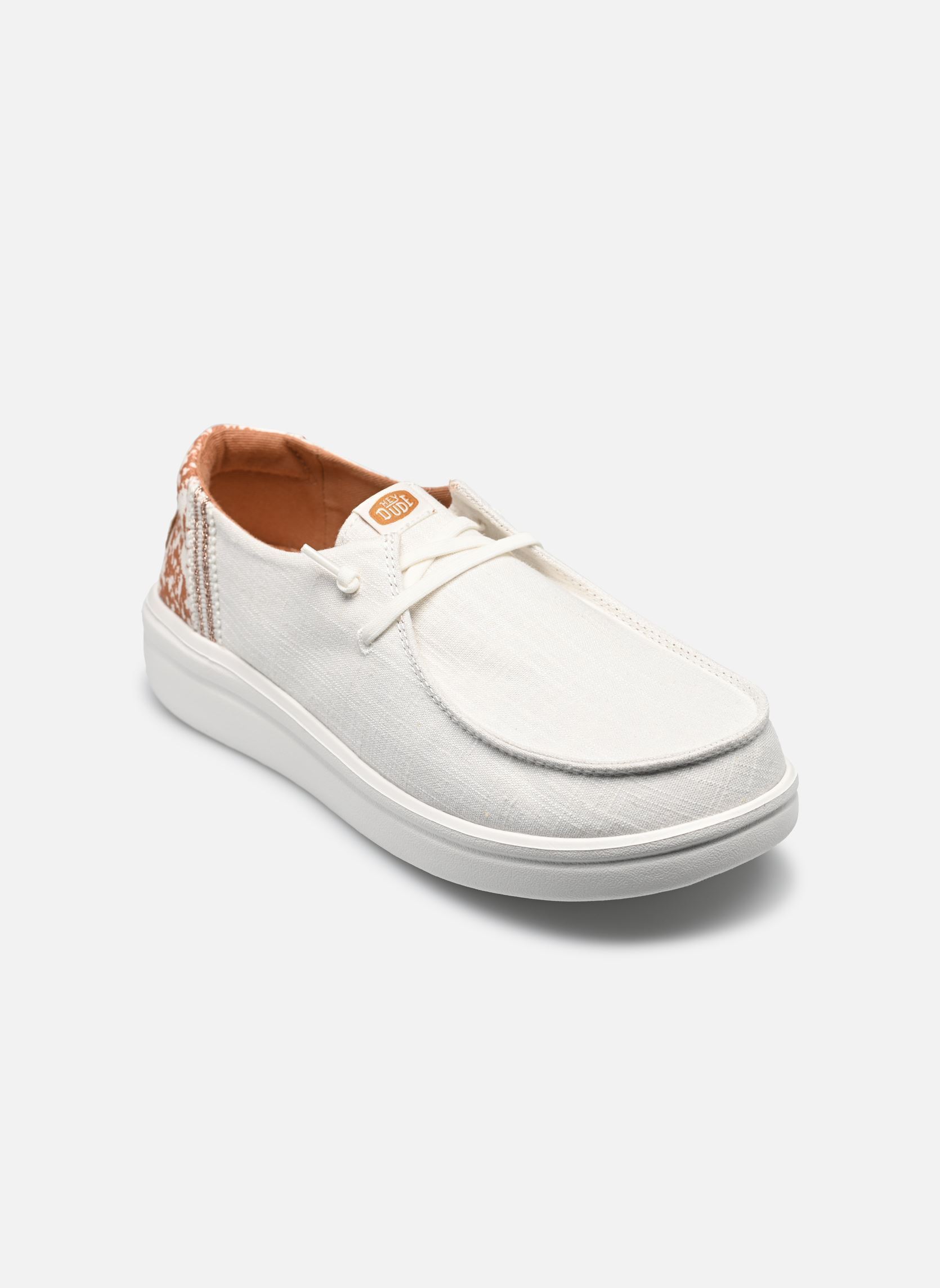 Sneakers Wendy Rise Animal donna bianco HEYDUDE Sneakers Wendy Rise Animal donna bianco WHITE/MULTI