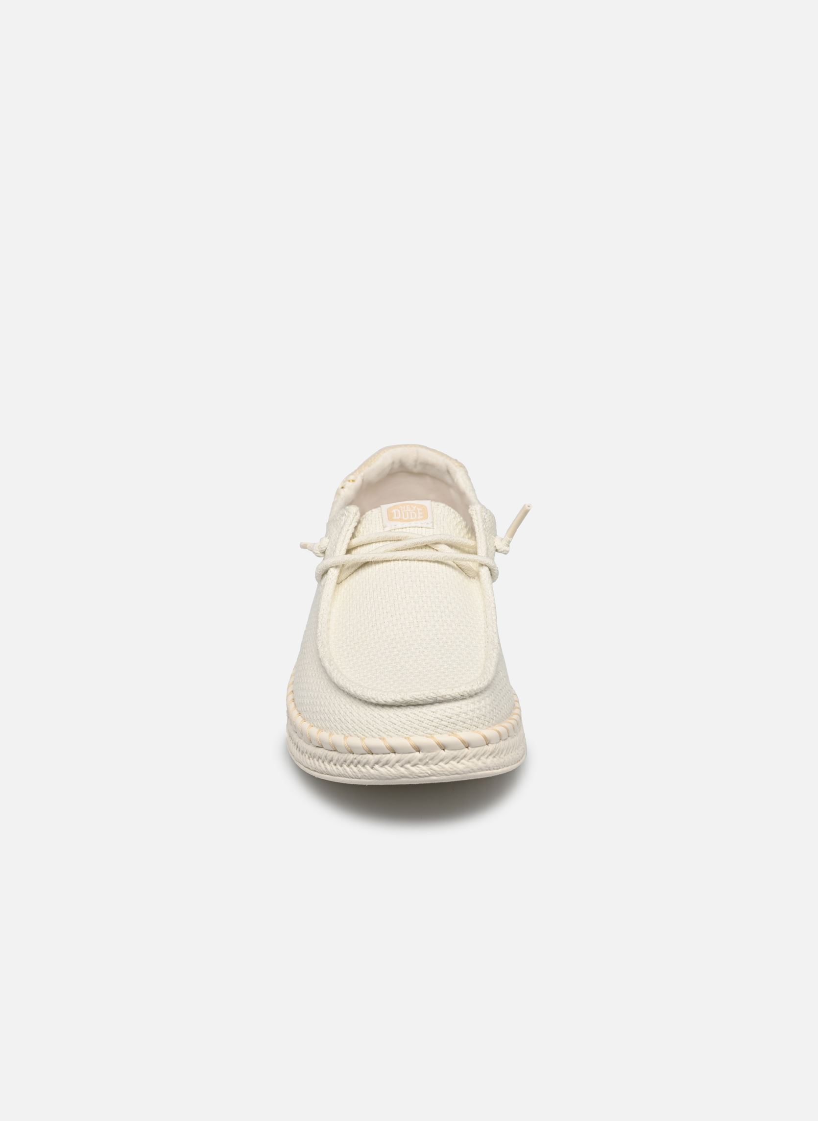 Sneakers Wendy Espadrille Woven dames wit HEYDUDE Sneakers Wendy Espadrille Woven dames wit WHITE