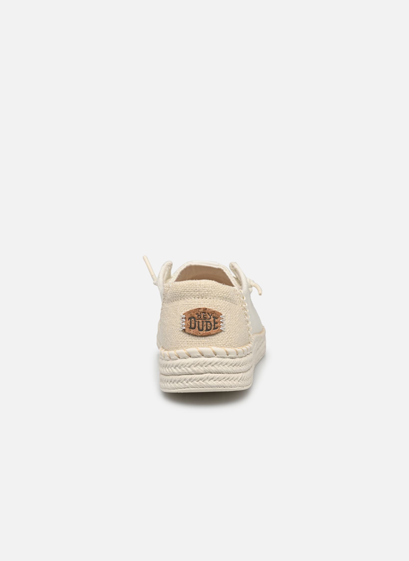 Sneakers Wendy Espadrille Woven dames wit HEYDUDE Sneakers Wendy Espadrille Woven dames wit WHITE