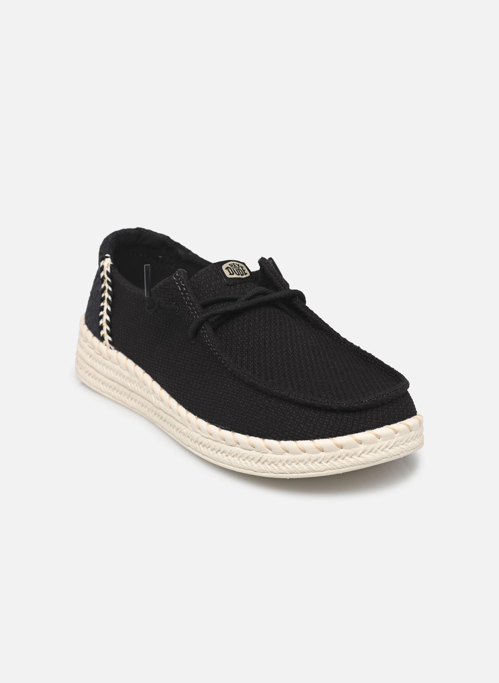Sneaker Wendy Espadrille Woven damen schwarz HEYDUDE Sneaker Wendy Espadrille Woven damen schwarz BLACK