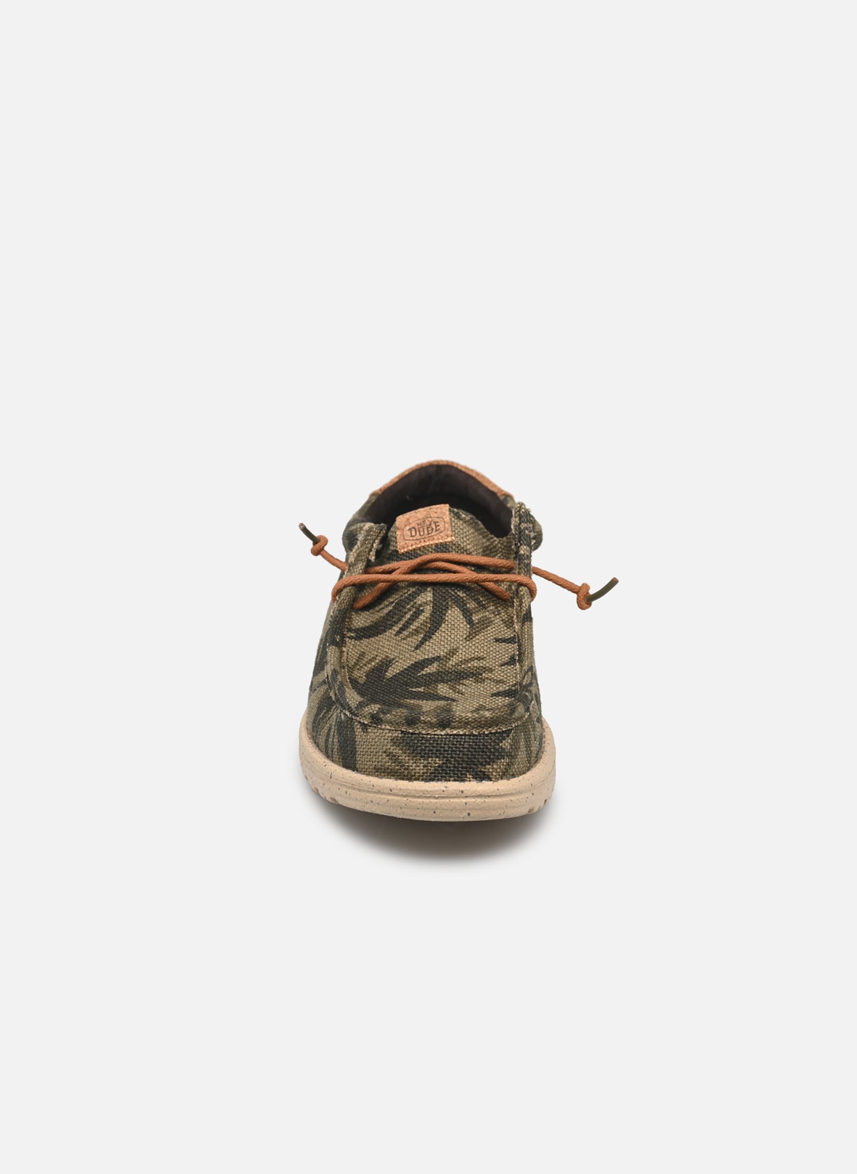 Sneaker Wally Palm Jute herren grün HEYDUDE Sneaker Wally Palm Jute herren grün BURNT OLIVE/GINGER BROWN