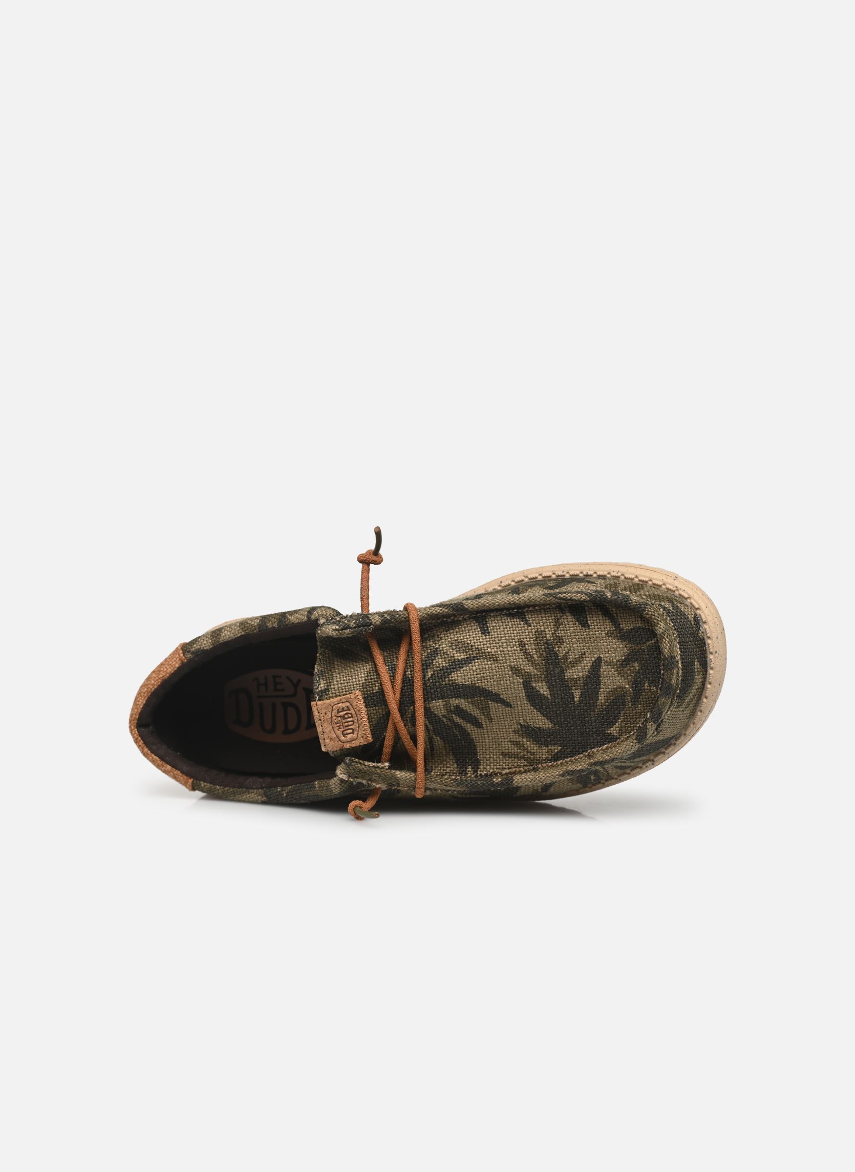 Sneaker Wally Palm Jute herren grün HEYDUDE Sneaker Wally Palm Jute herren grün BURNT OLIVE/GINGER BROWN