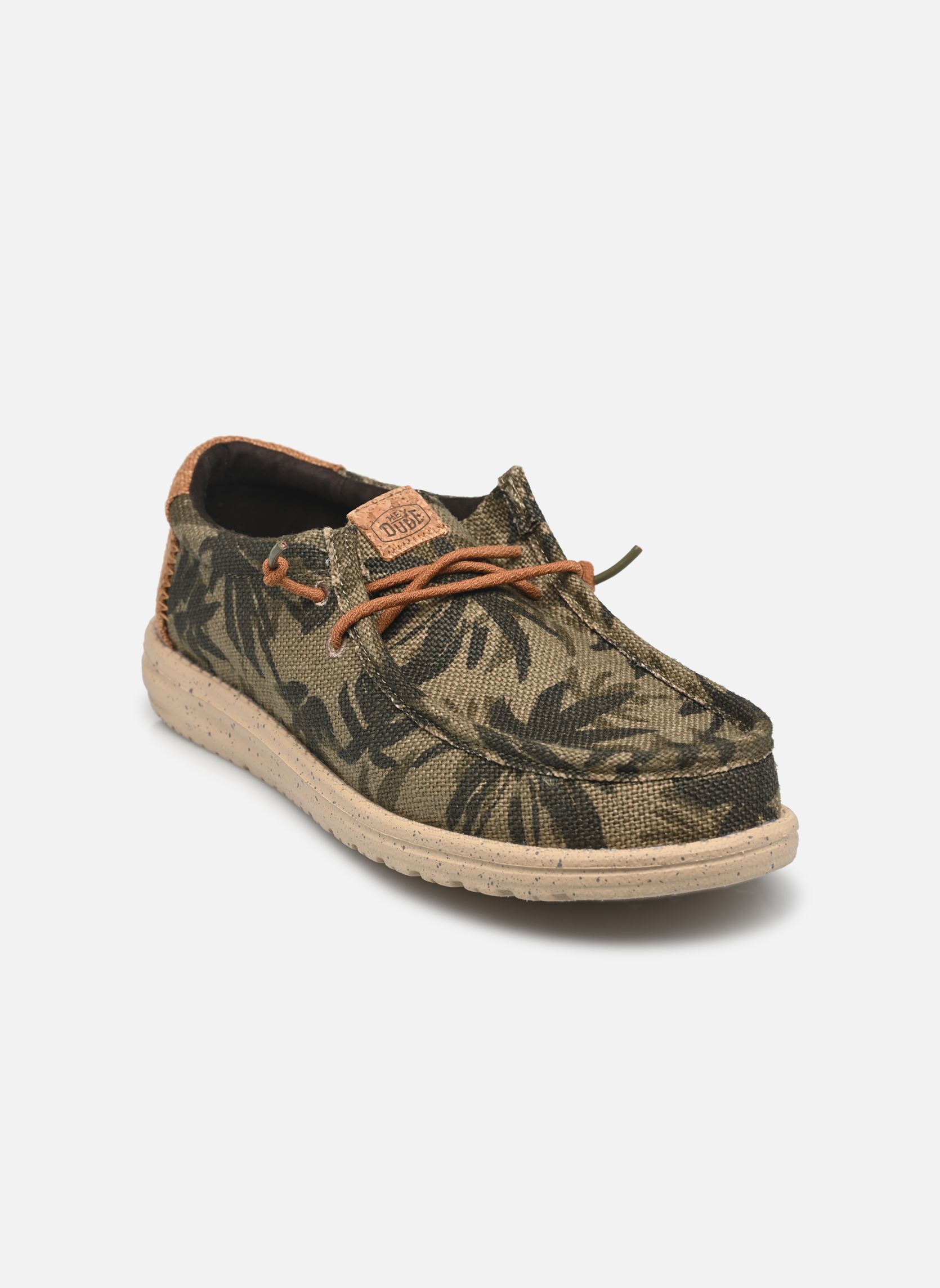 Sneaker Wally Palm Jute herren grün HEYDUDE Sneaker Wally Palm Jute herren grün BURNT OLIVE/GINGER BROWN