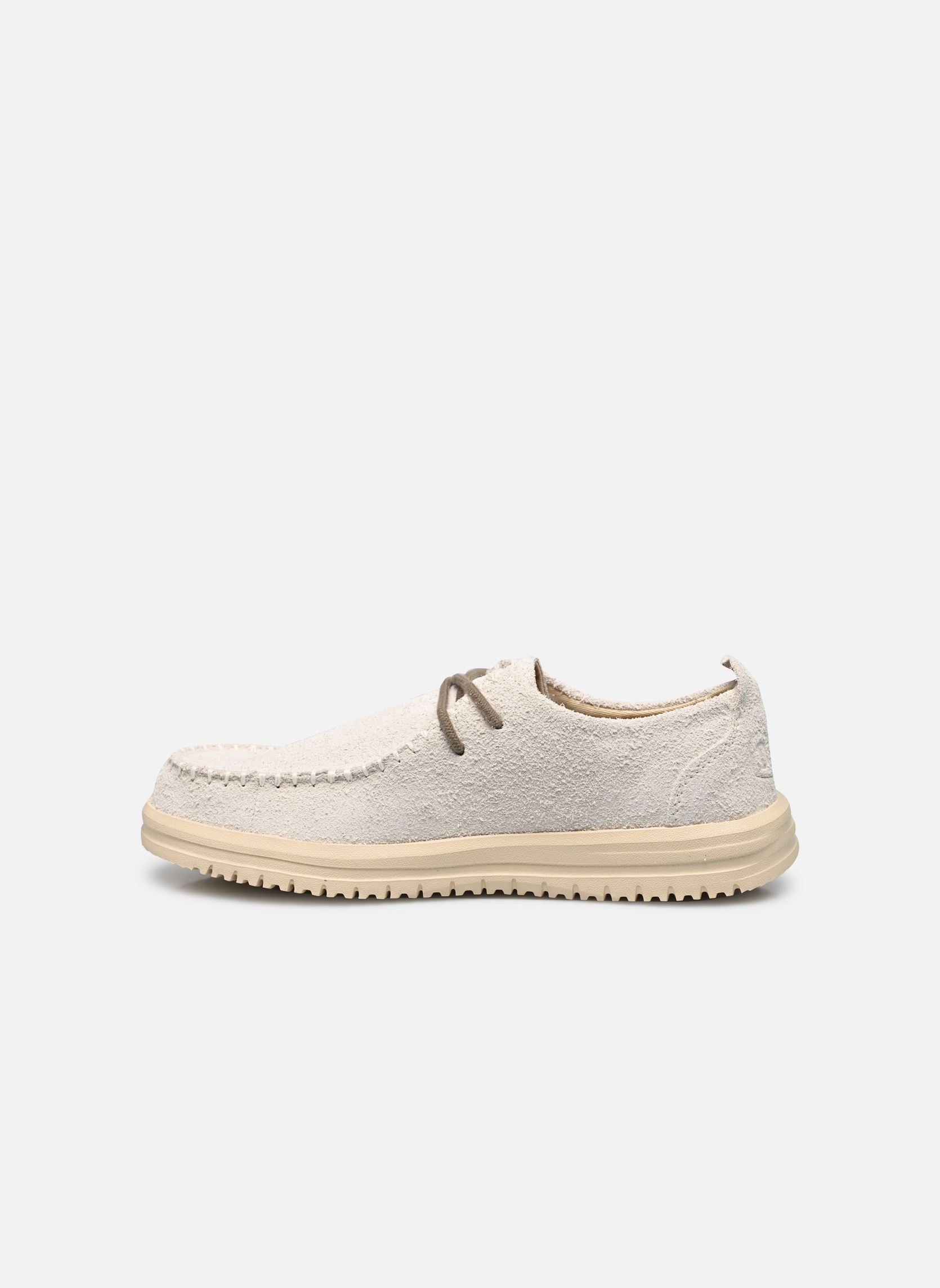 Baskets Wally NXT Moc homme blanc HEYDUDE Baskets Wally NXT Moc homme blanc EGRET/WOOD ASH