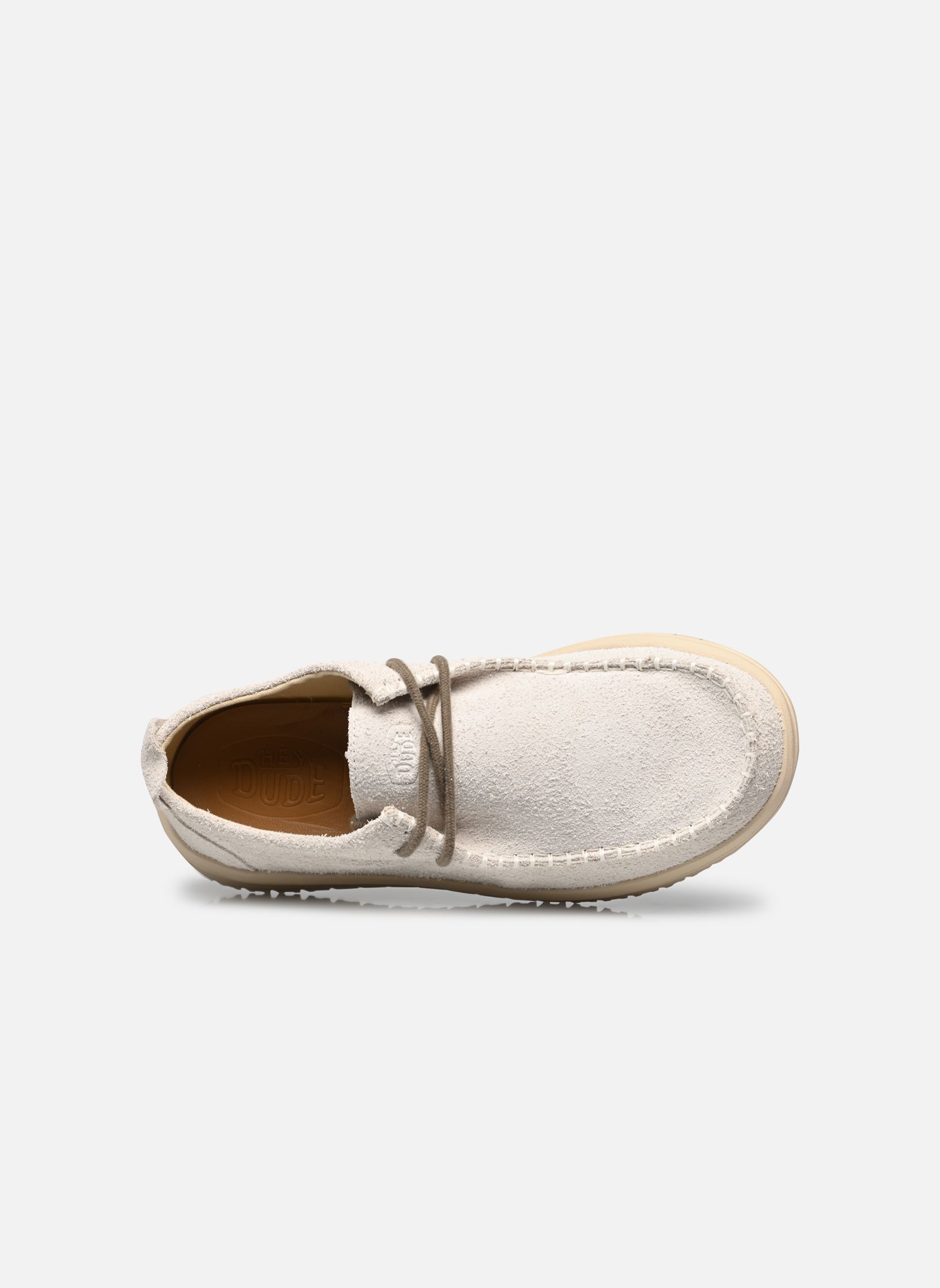 HEYDUDE Heren Wally Stretch Canvas - Casual Slip-On Schoenen - Mocassin Stijl - IJzer, 40 EU