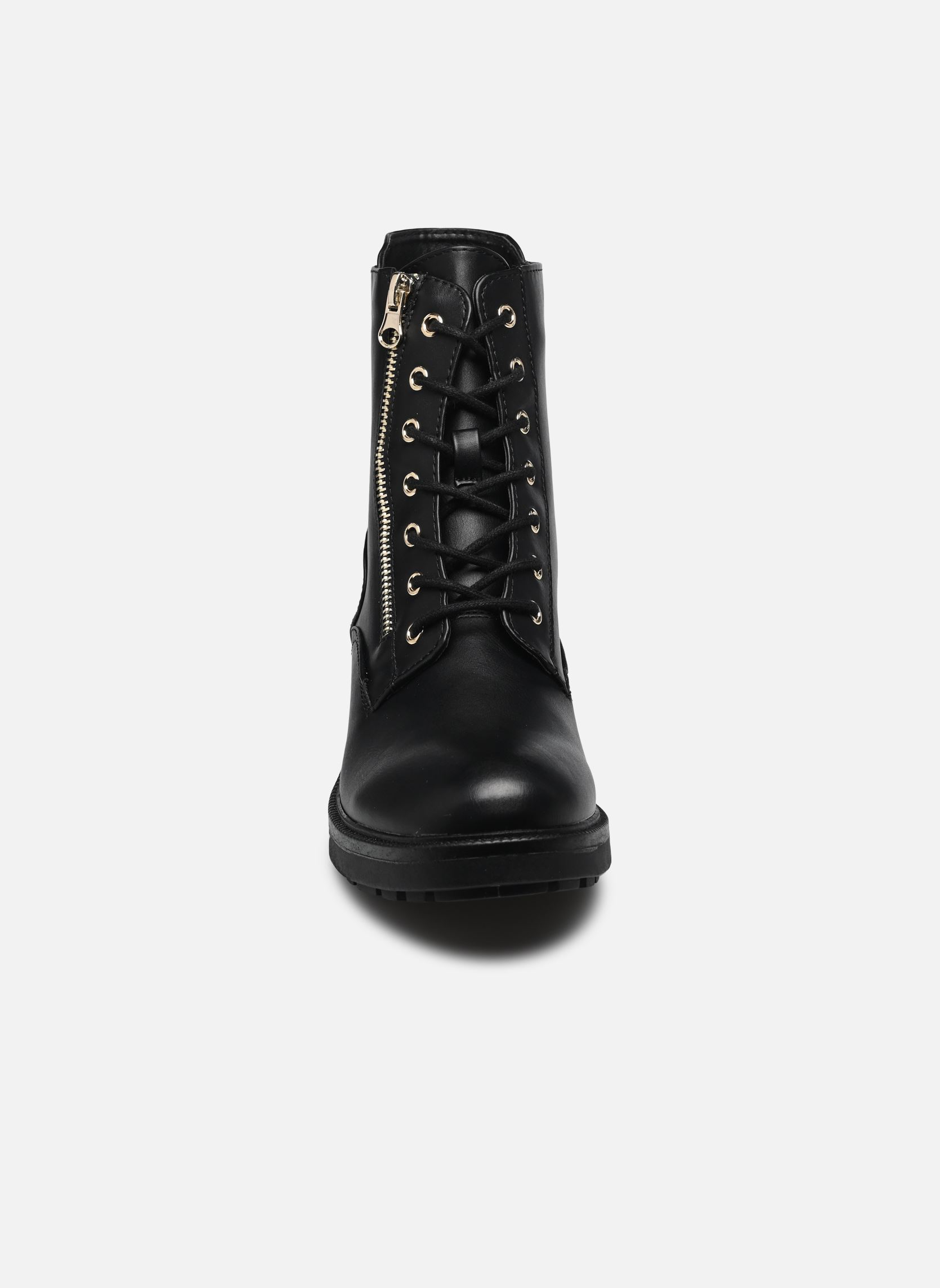 Botines con cordones Boots THEOHEN mujer negro MADE BY Botines con cordones Boots THEOHEN mujer negro NOIR