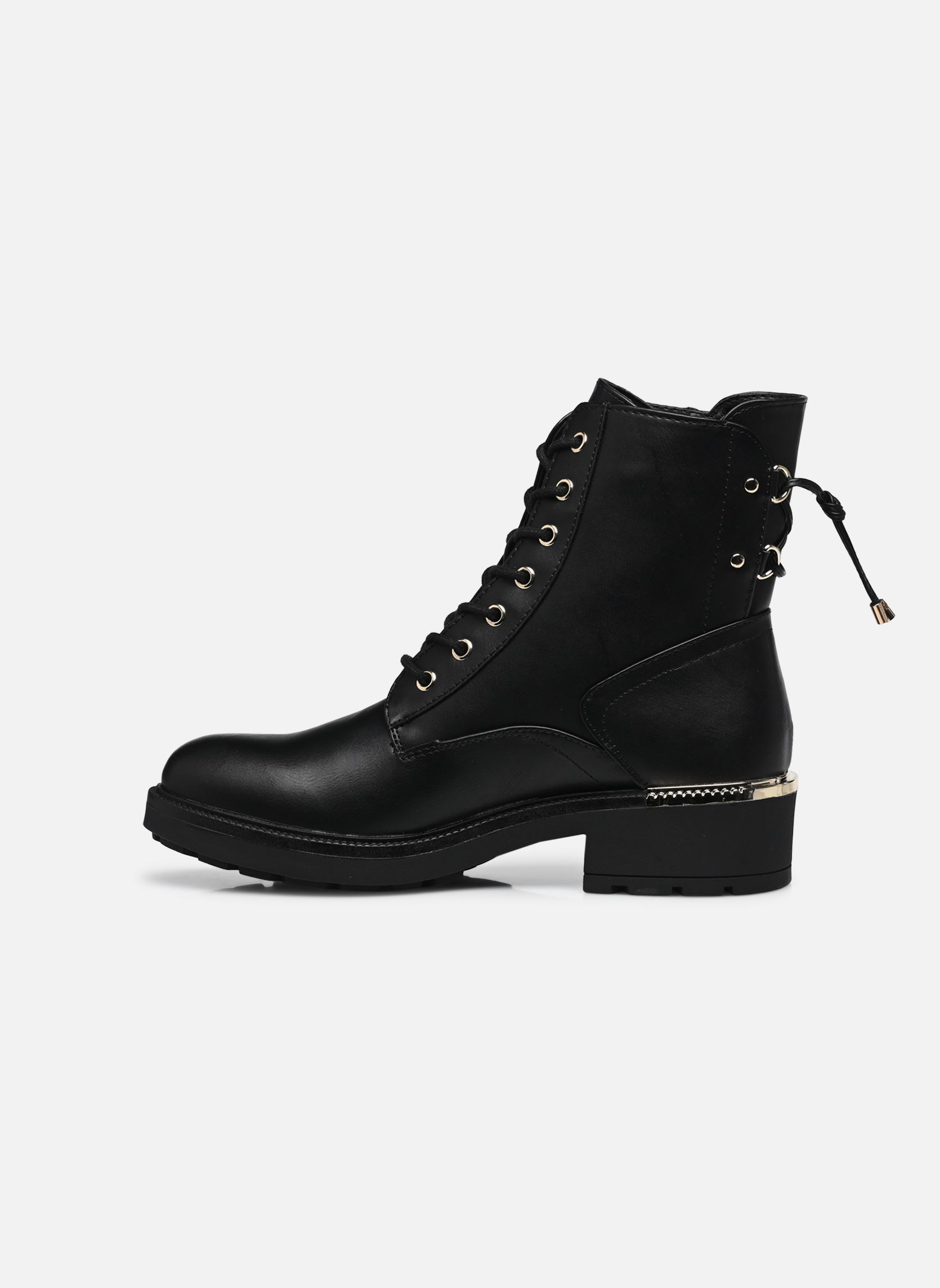 Botines con cordones Boots THEOHEN mujer negro MADE BY Botines con cordones Boots THEOHEN mujer negro NOIR