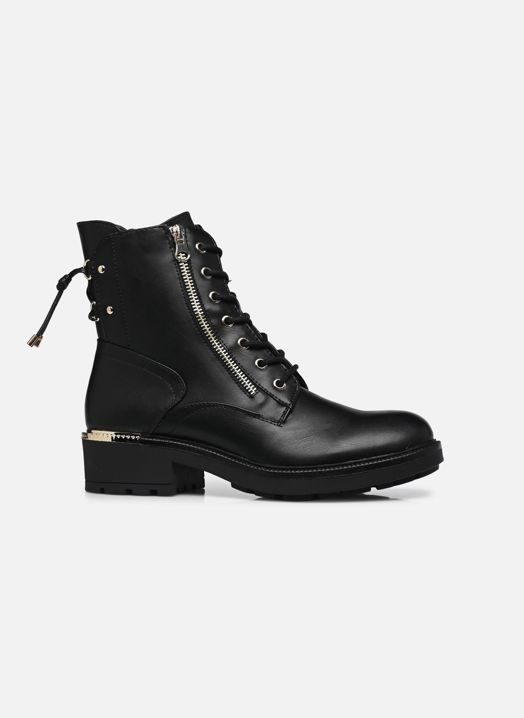 Botines con cordones Boots THEOHEN mujer negro MADE BY Botines con cordones Boots THEOHEN mujer negro NOIR