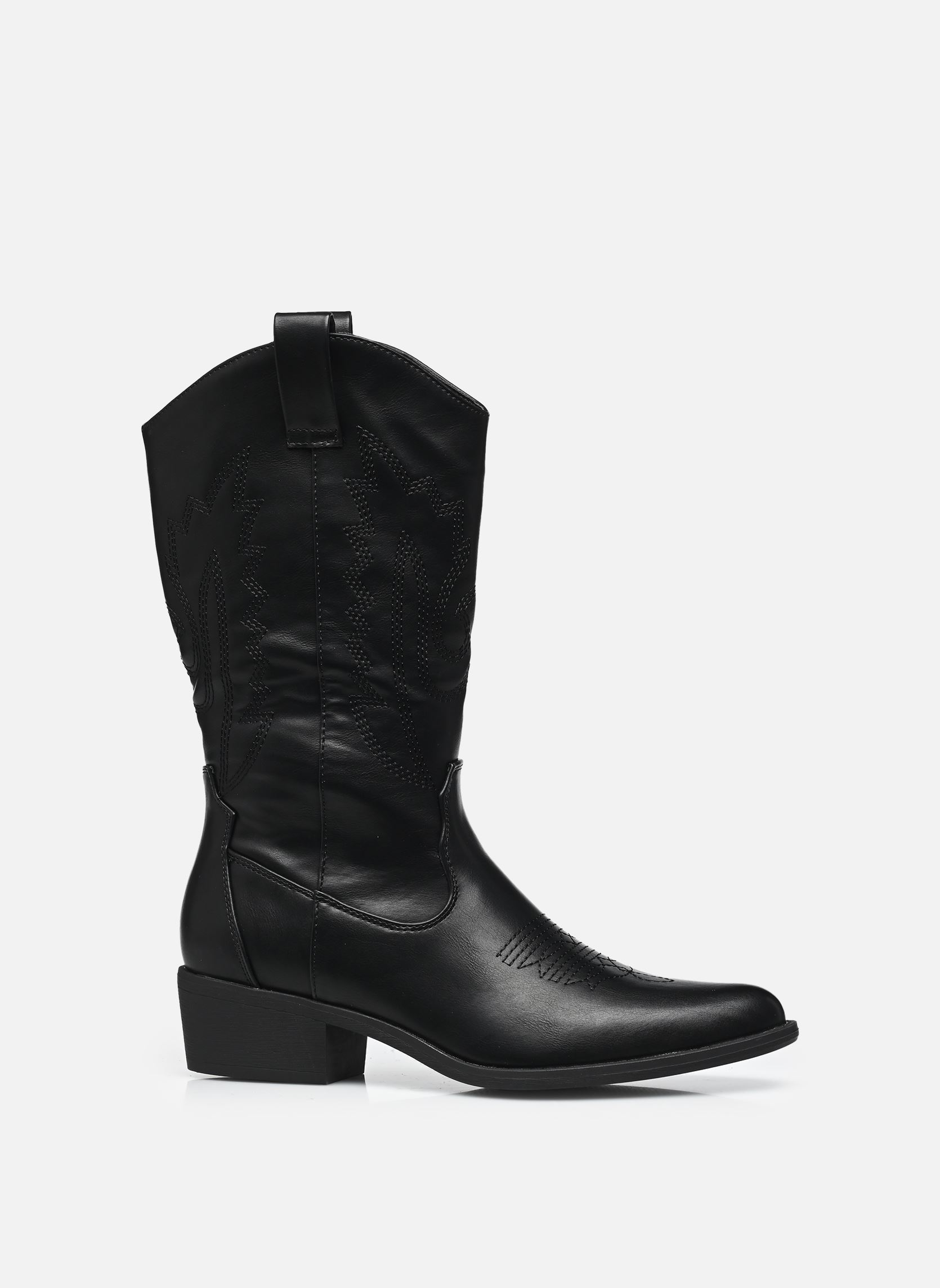 Botines tipo vaquero Boots THYNON mujer negro MADE BY Botines tipo vaquero Boots THYNON mujer negro NOIR