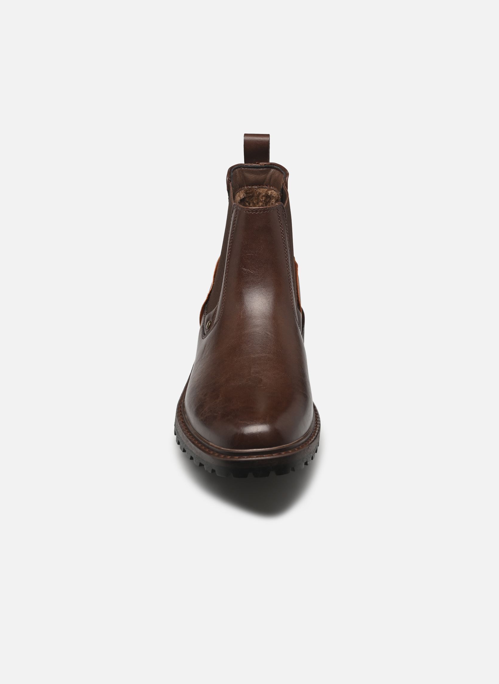 Bottines et bottes Boots THOBOUR homme marron MADE BY Bottines et bottes Boots THOBOUR homme marron MARRON FONCÉ
