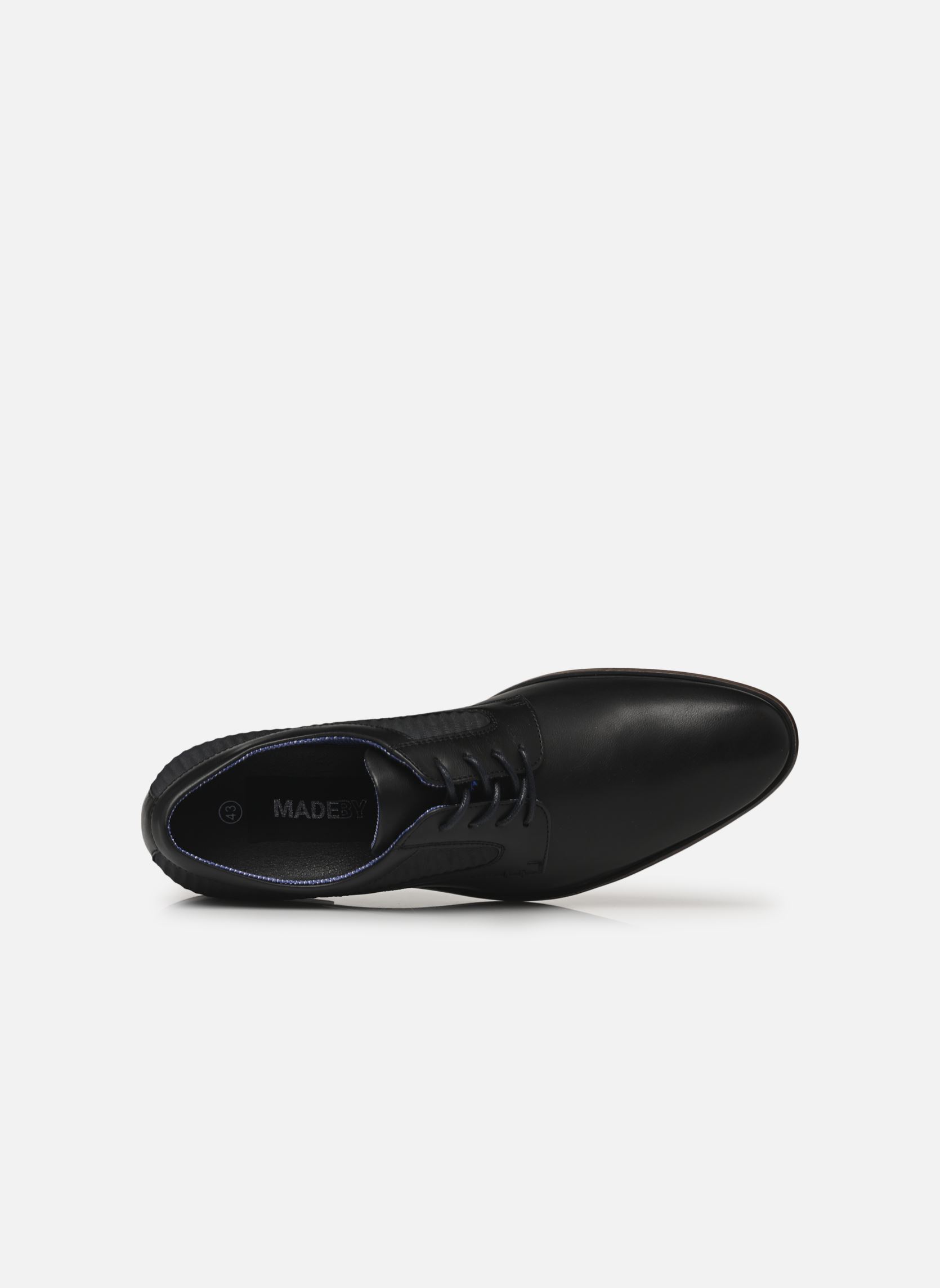 Richelieus Chaussures à lacet THOVON homme noir MADE BY Richelieus Chaussures à lacet THOVON homme noir NOIR