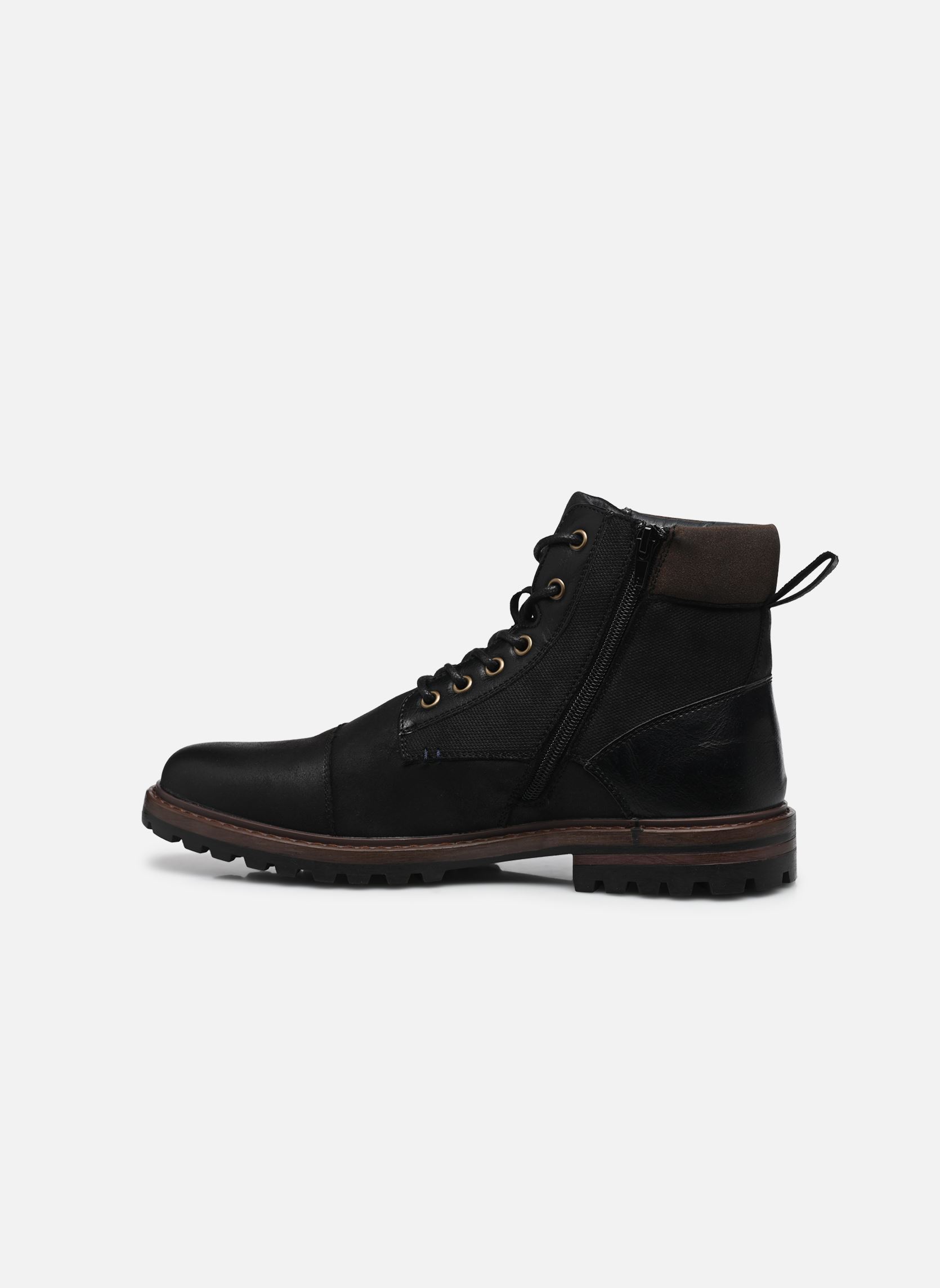 Bottines à lacets Boots THODYAN homme noir MADE BY Bottines à lacets Boots THODYAN homme noir BLACK