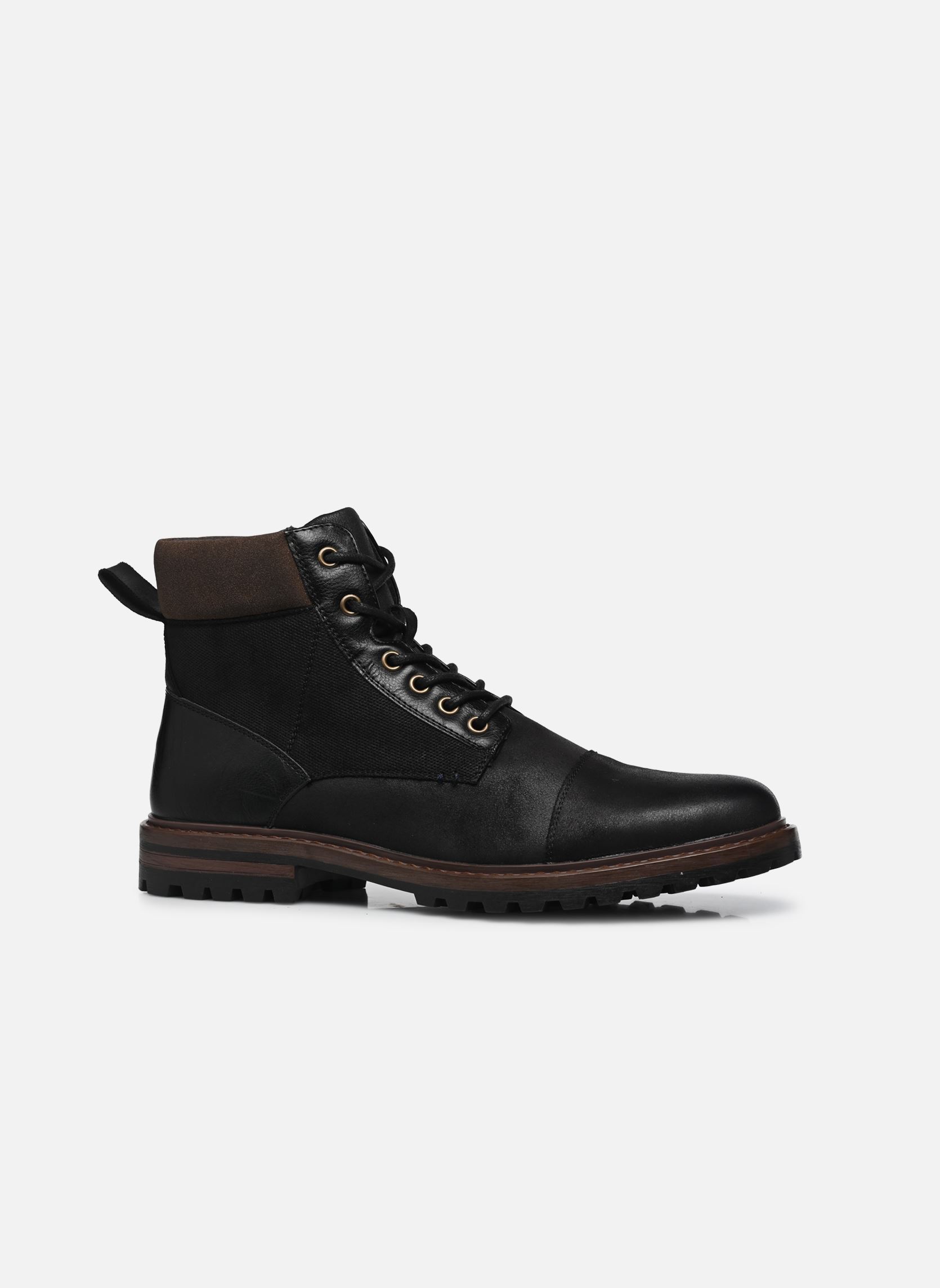 Bottines à lacets Boots THODYAN homme noir MADE BY Bottines à lacets Boots THODYAN homme noir BLACK