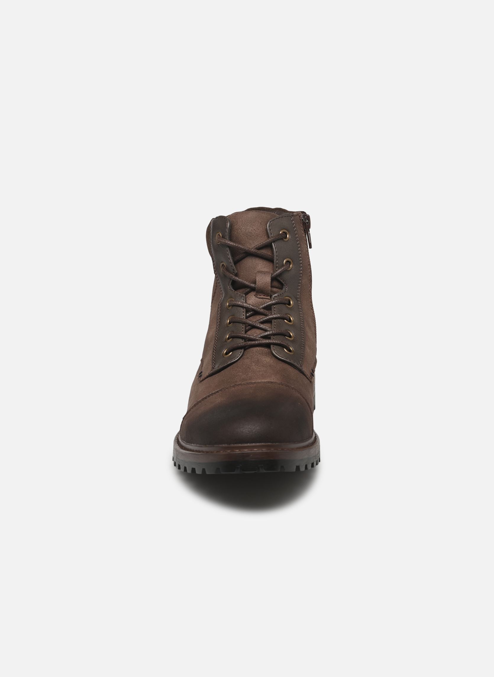 Bottines à lacets Boots THODYAN homme marron MADE BY Bottines à lacets Boots THODYAN homme marron MARRON FONCÉ