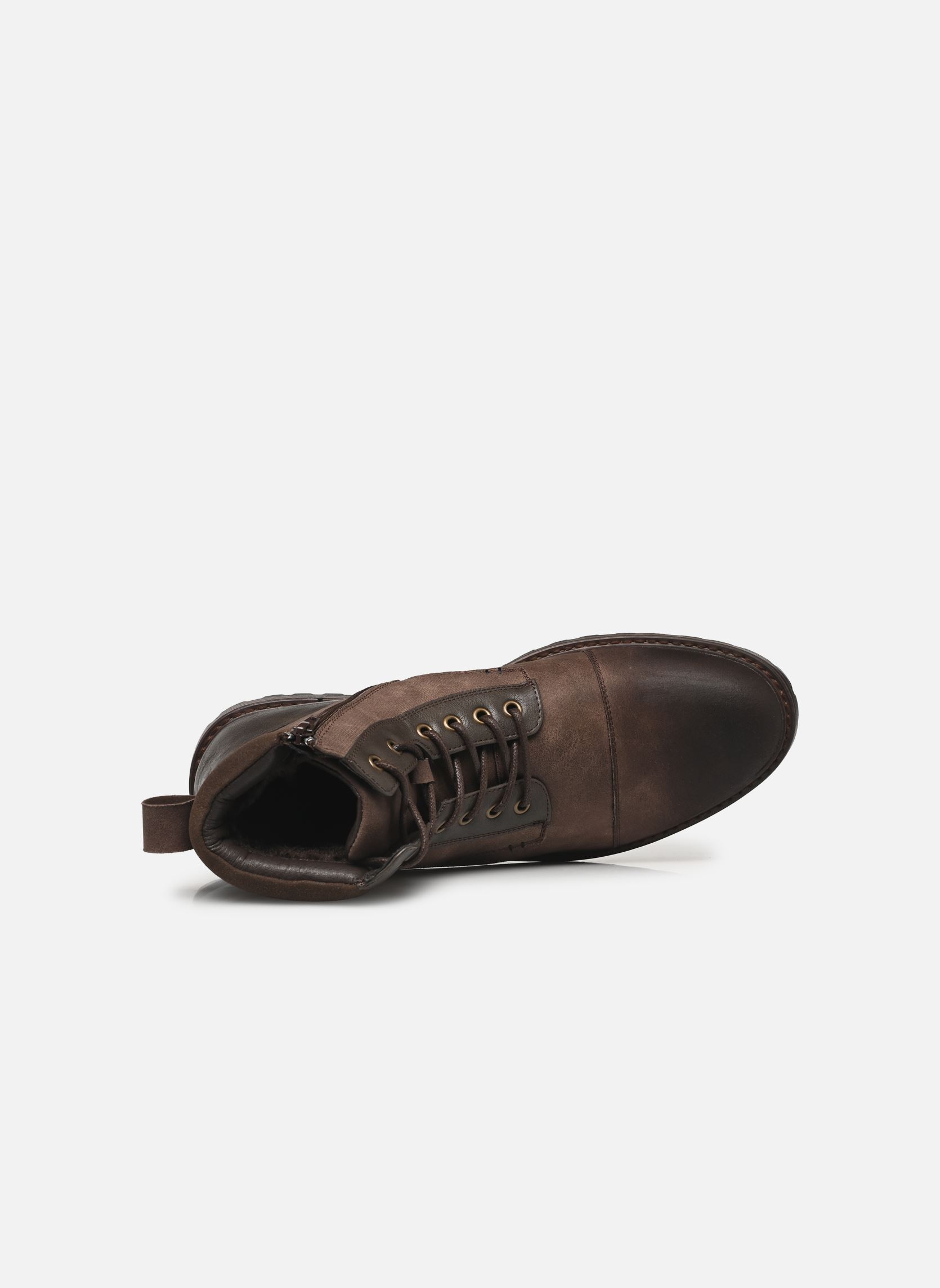 Bottines à lacets Boots THODYAN homme marron MADE BY Bottines à lacets Boots THODYAN homme marron MARRON FONCÉ