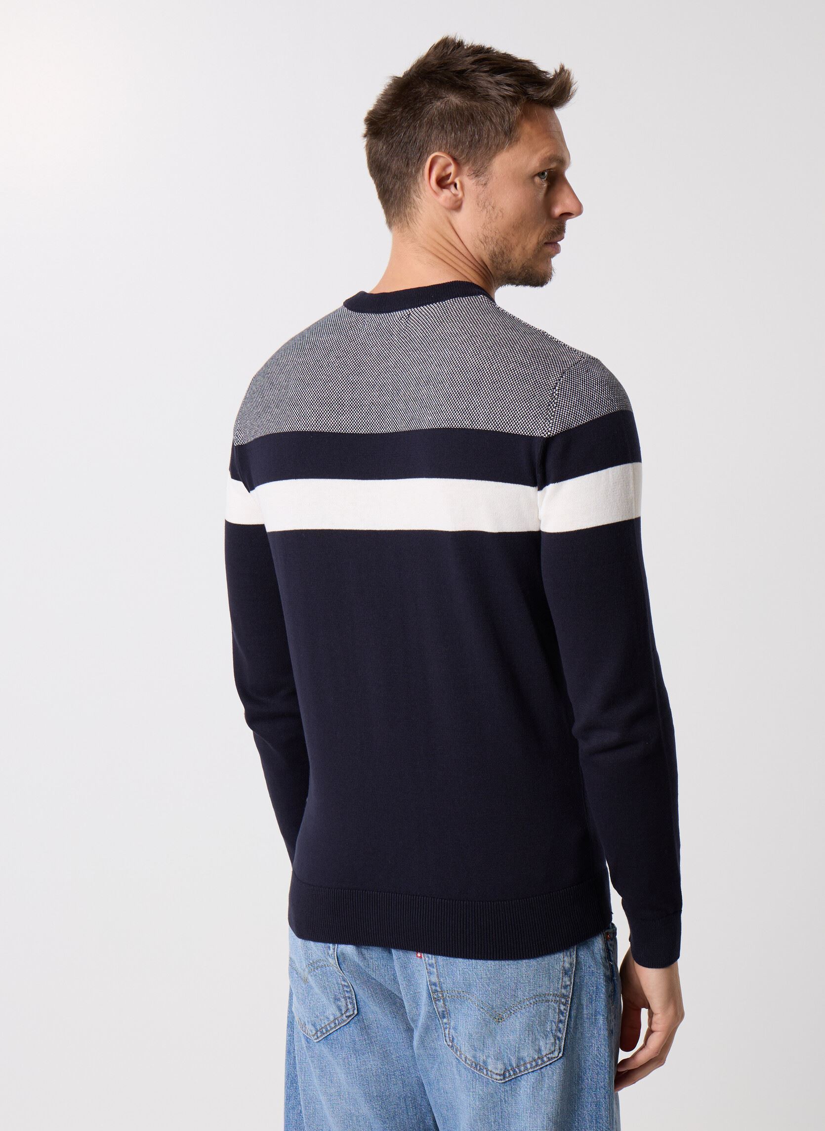 Pulls PHILBLOC homme bleu MADE BY Pulls PHILBLOC homme bleu NIGHT SKY